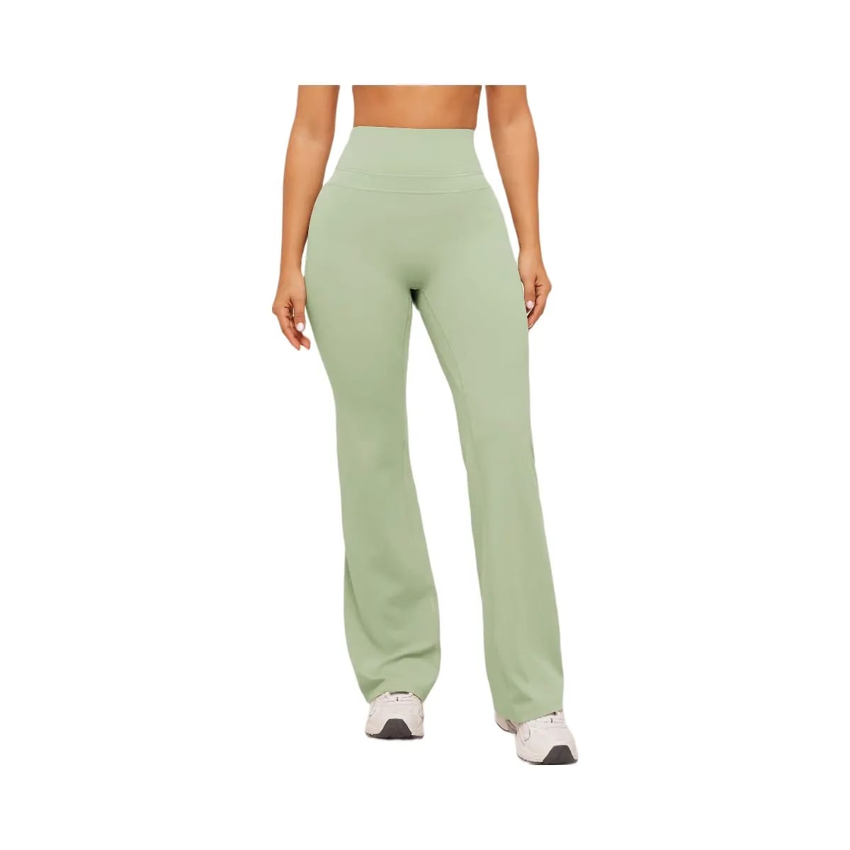 Gymshark Whitney Short Flared Legging "Haze Green"