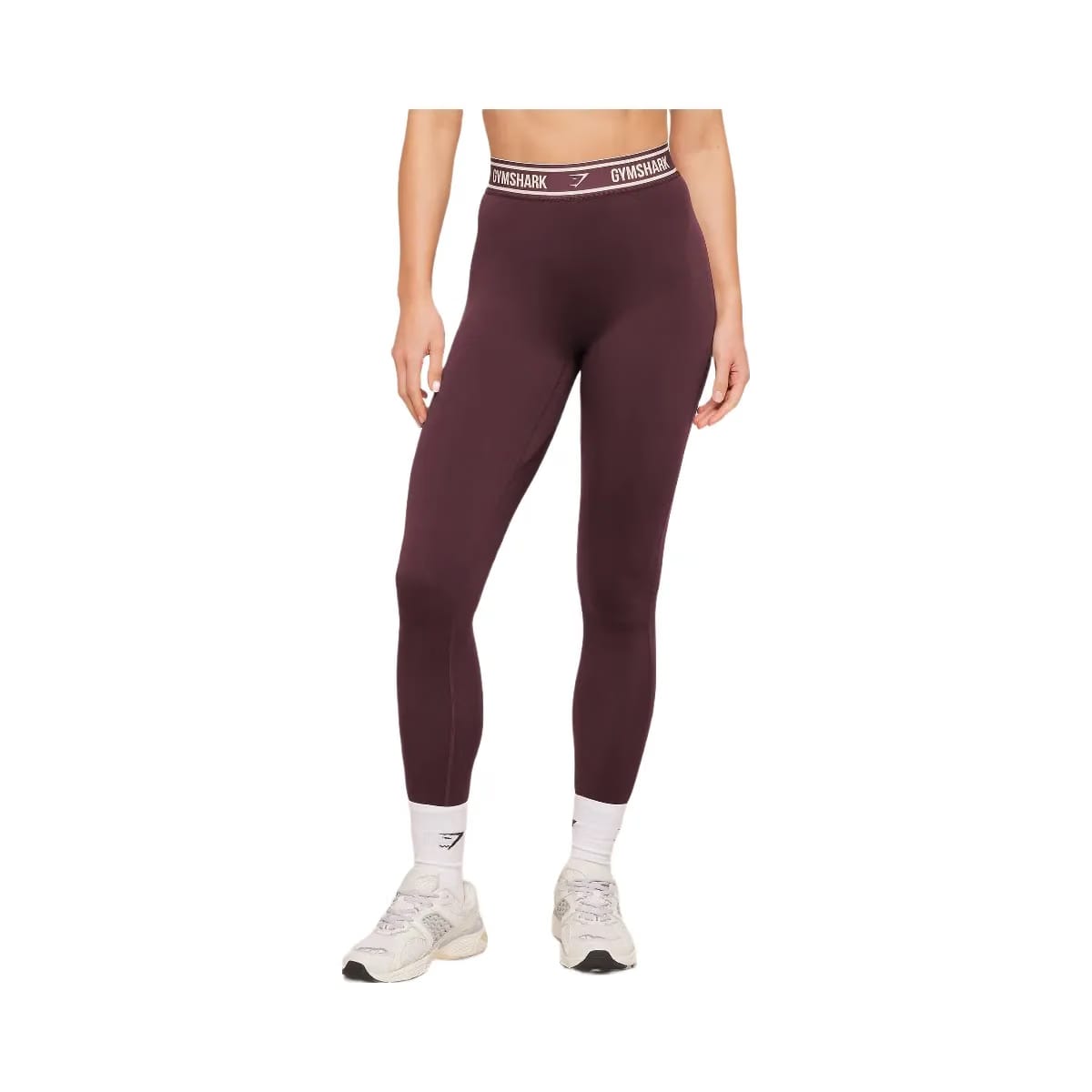 Gymshark Waistband Logo Leggings "Cherry Purple"