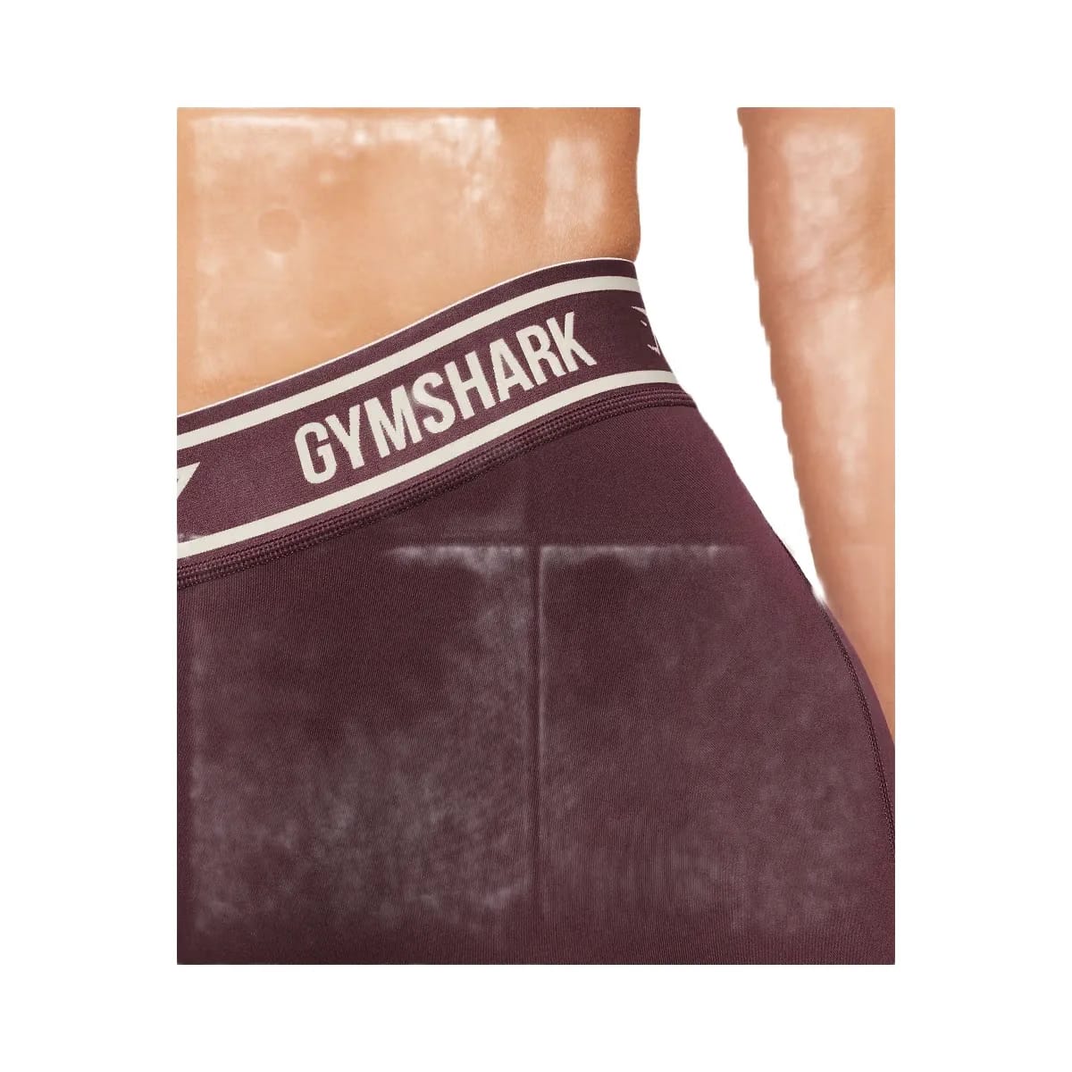 Gymshark Waistband Logo Leggings "Cherry Purple"