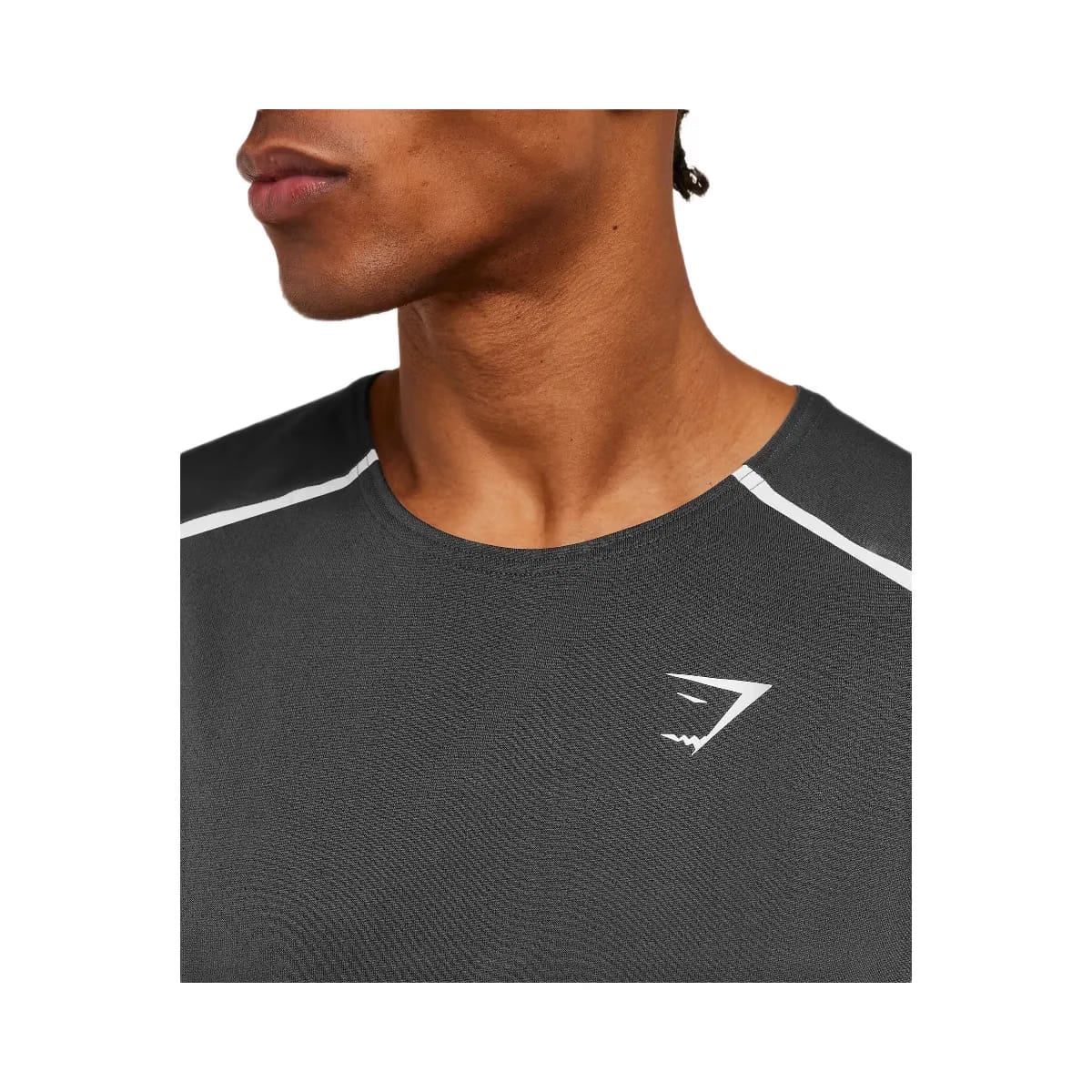 Gymshark Arrival Contrast Tank "Grey Black"