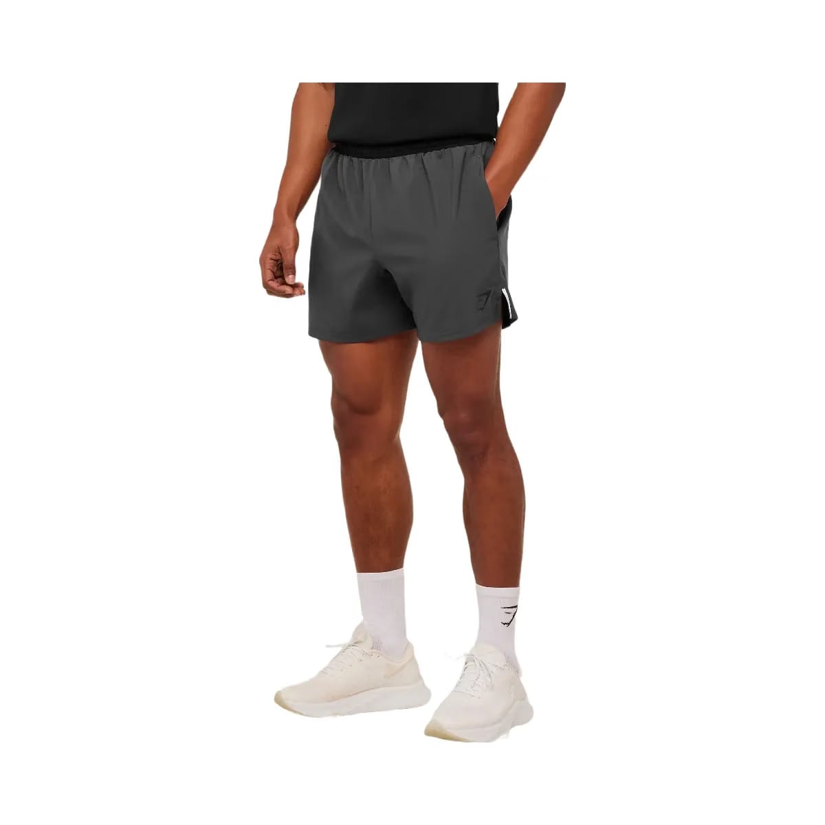 Gymshark Arrival Contrast Shorts "Grey Black"