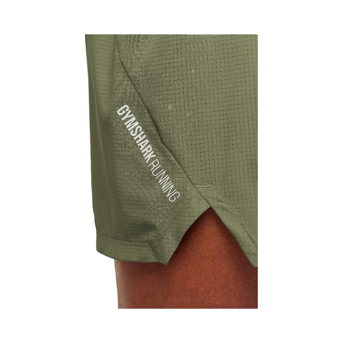 Gymshark Running 5" Shorts "GS Grounded Green"
