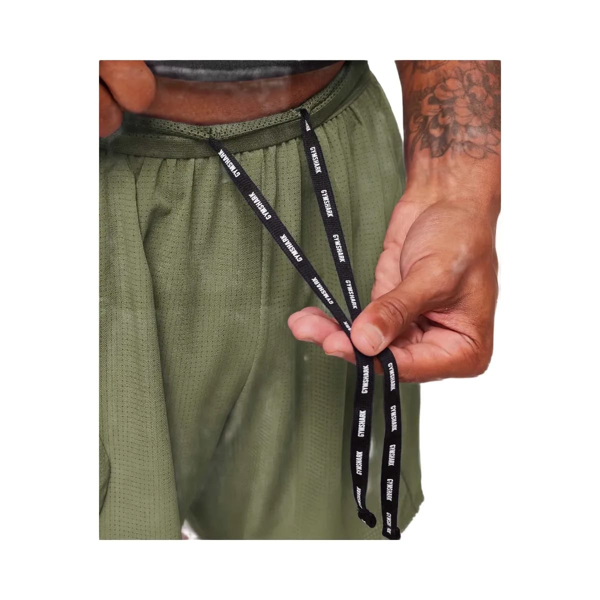 Gymshark Running 5" Shorts "GS Grounded Green"