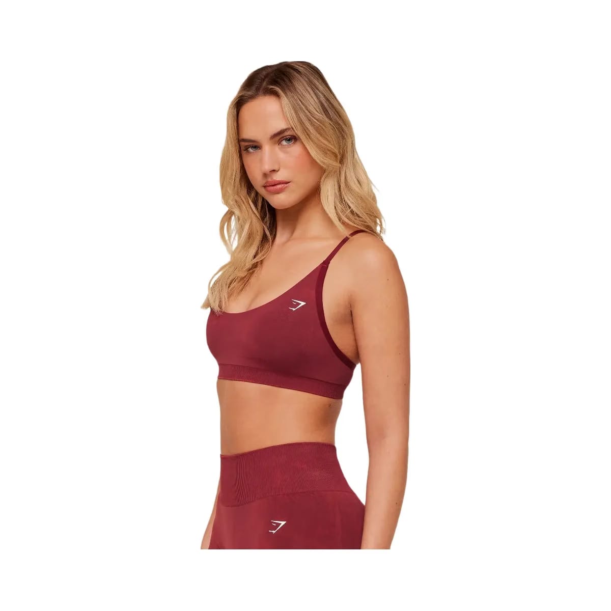 Gymshark Washed Sports Bra "Red Wash"