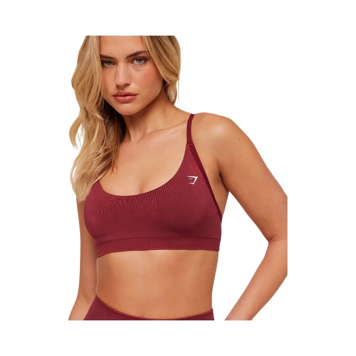 Gymshark Washed Sports Bra "Red Wash"
