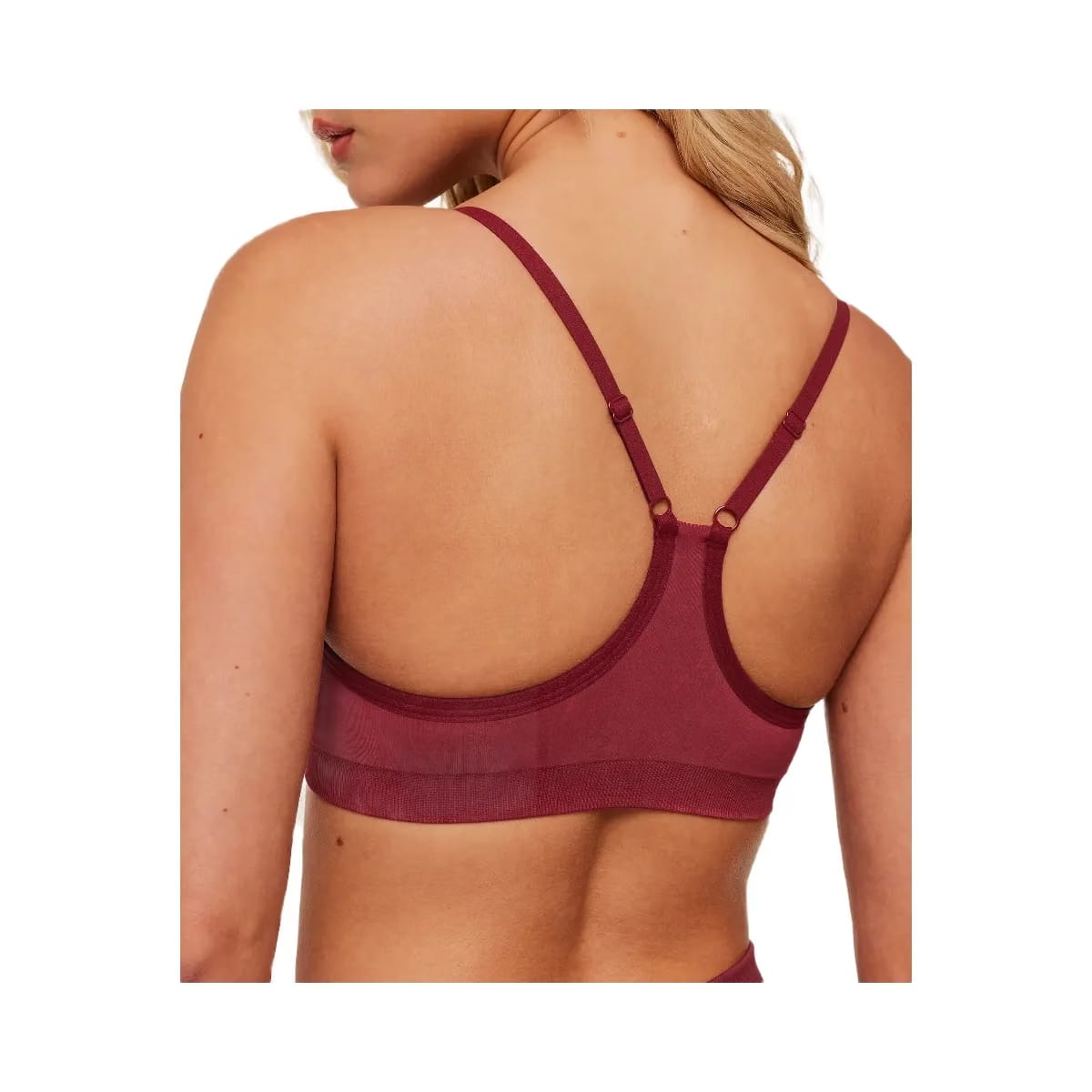 Gymshark Washed Sports Bra "Red Wash"