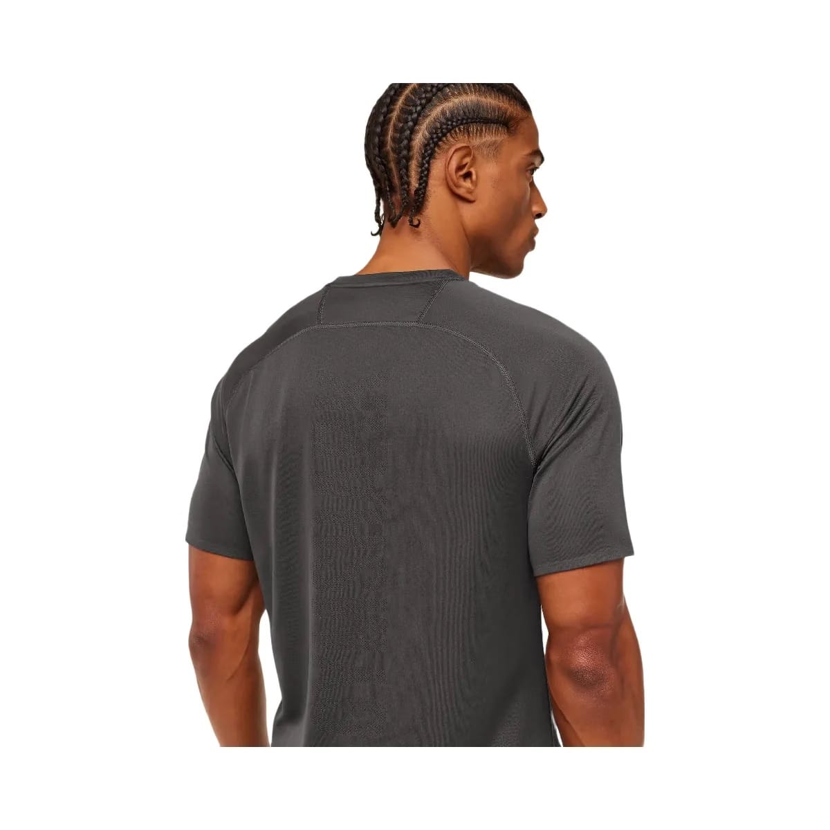 Gymshark Hybrid Engineered Jacquard T-Shirt Grey