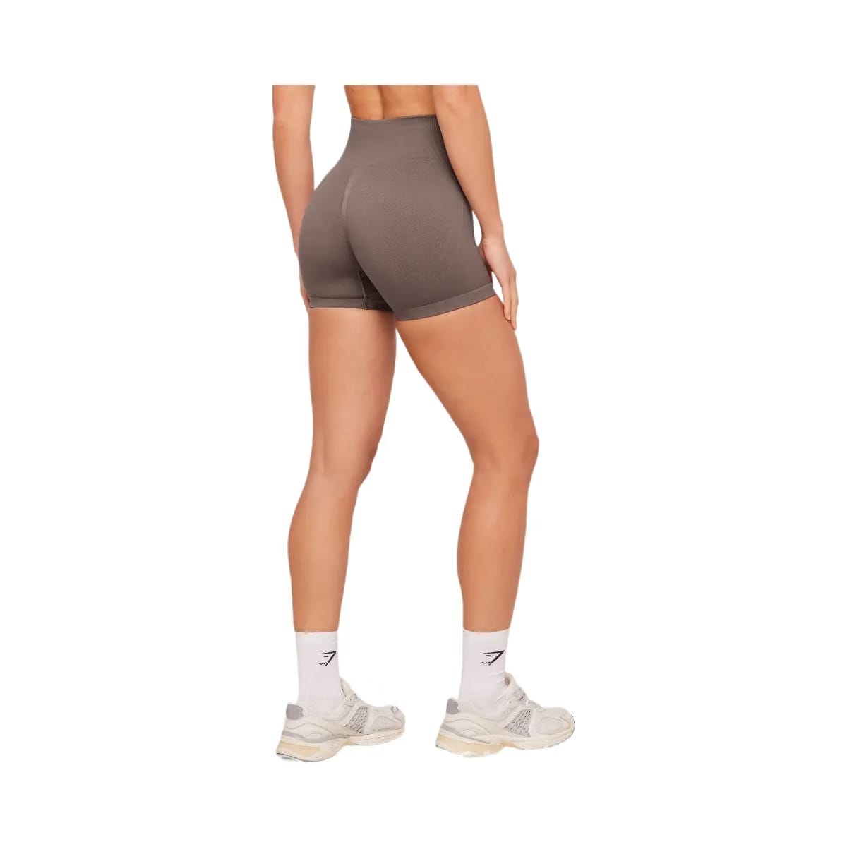 Gymshark Poise Seamless Shorts "Cool Brown"
