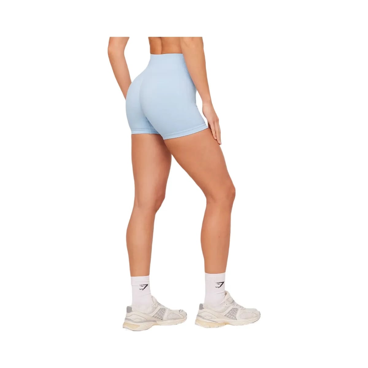 Gymshark Poise Seamless Shorts "Chilled Blue"