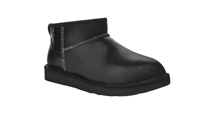 Uggs Men's Classic Ultra Mini LTHR Regen Black
