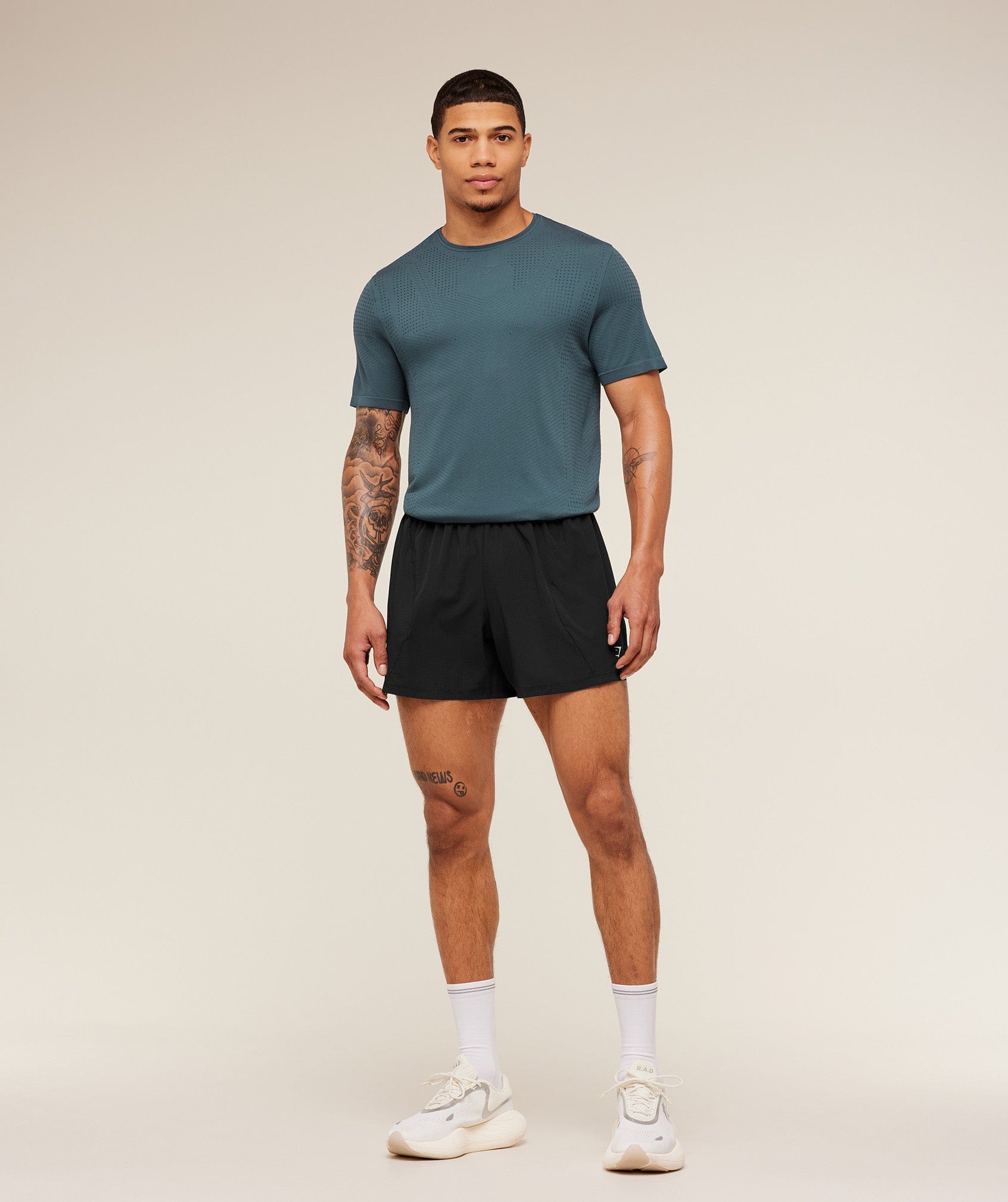 Gymshark Seamless Running T-Shirt Gs Stealth Blue
