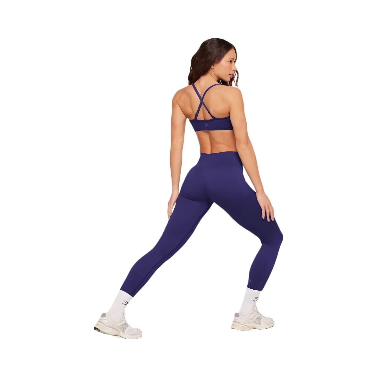 Gymshark Poise Light Support Seamless Sports Bra "Indigo Purple"