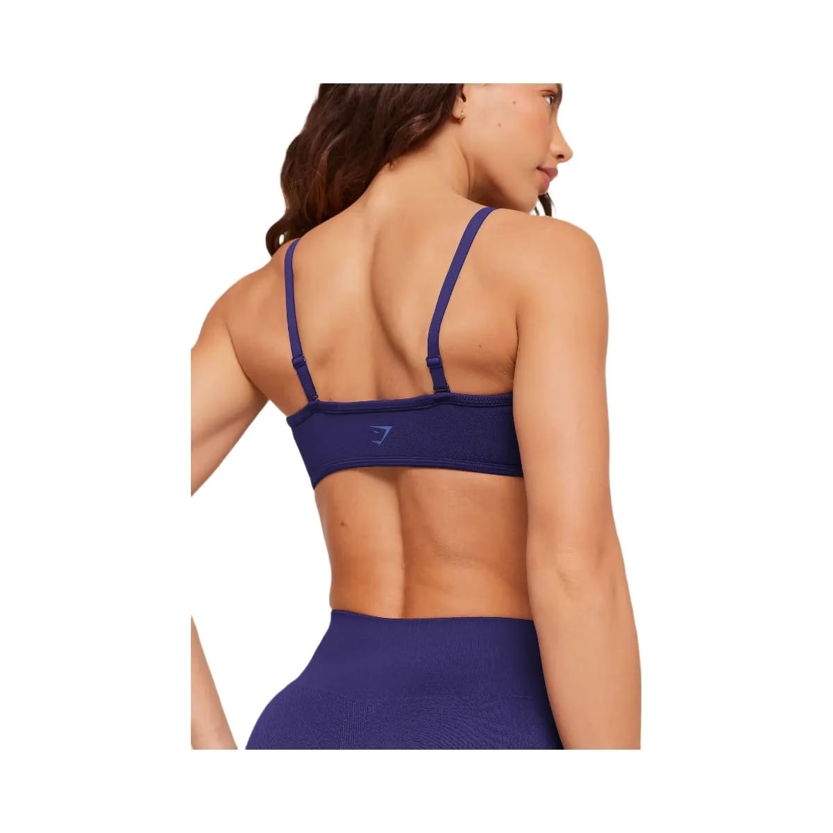 Gymshark Poise Light Support Seamless Sports Bra "Indigo Purple"