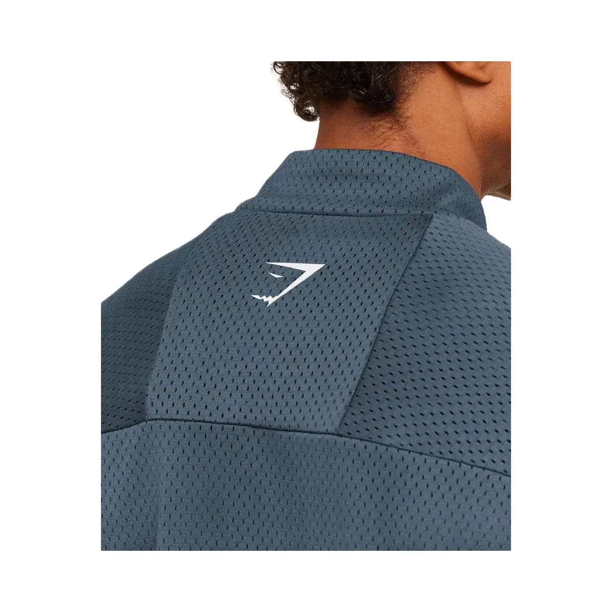 Gymshark Train Zip Through Jacket Stealth Blue