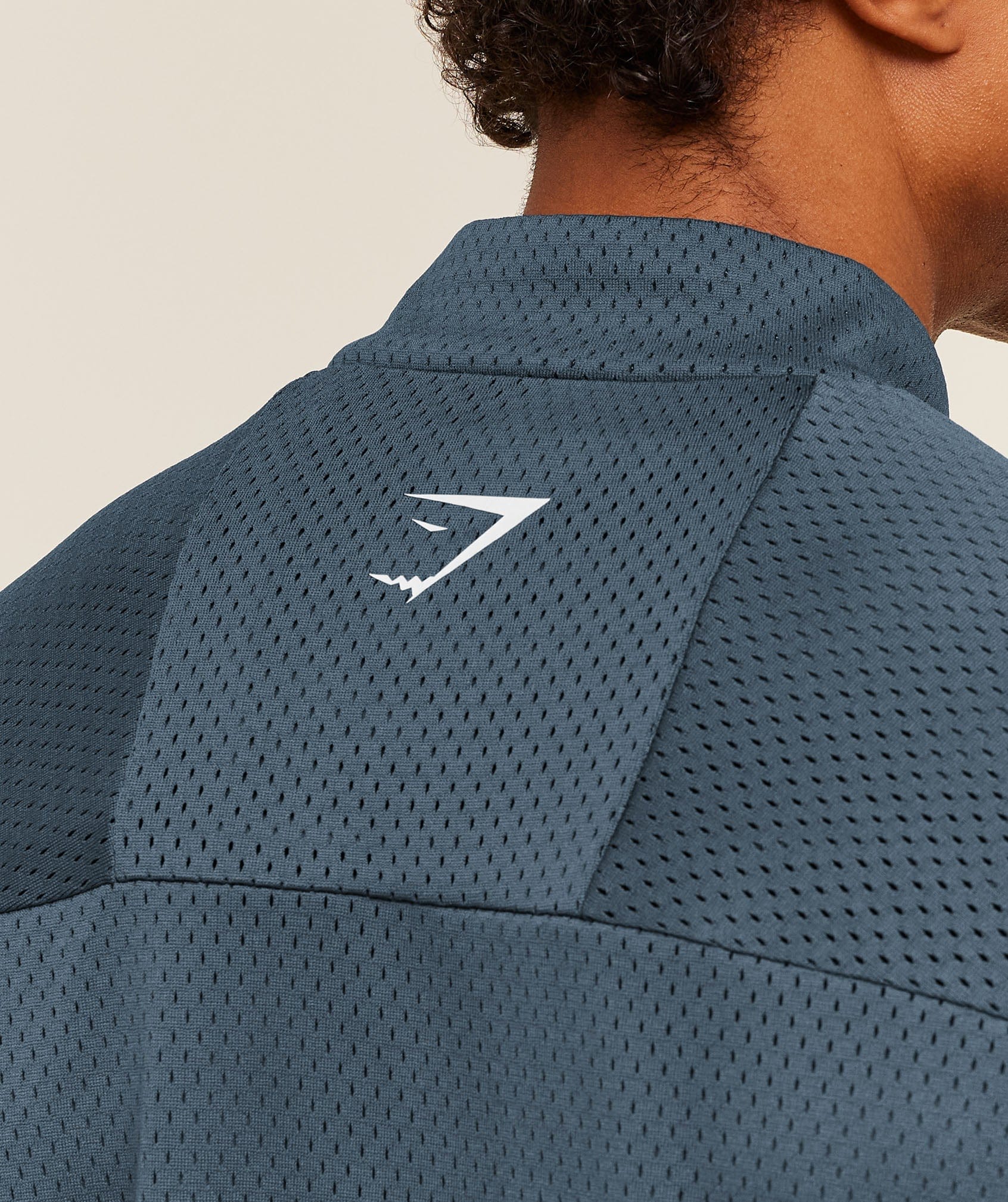 Gymshark Train Zip Through Jacket Stealth Blue