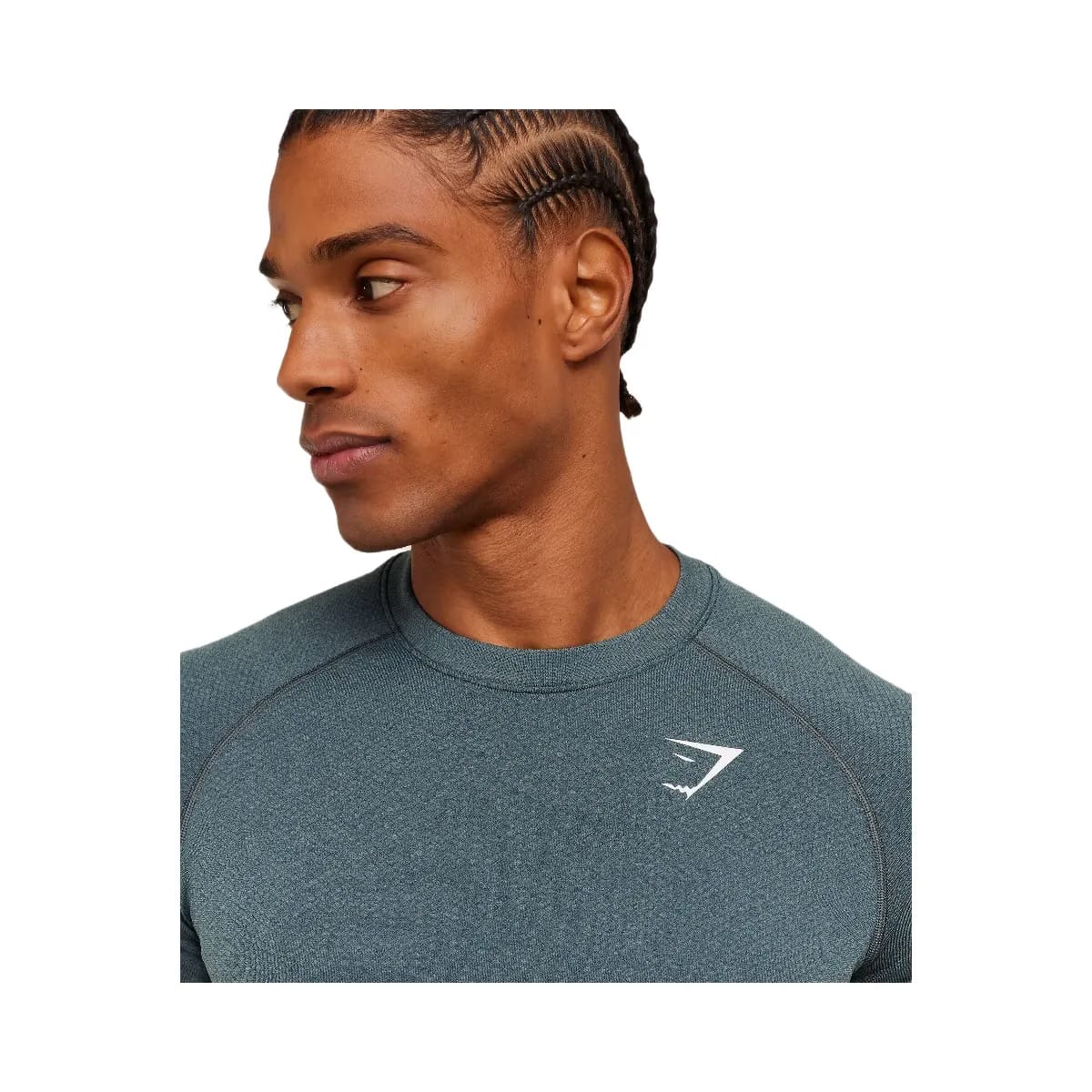 Gymshark Vital Seamless T-Shirt "Iron Blue Stealth Blue"