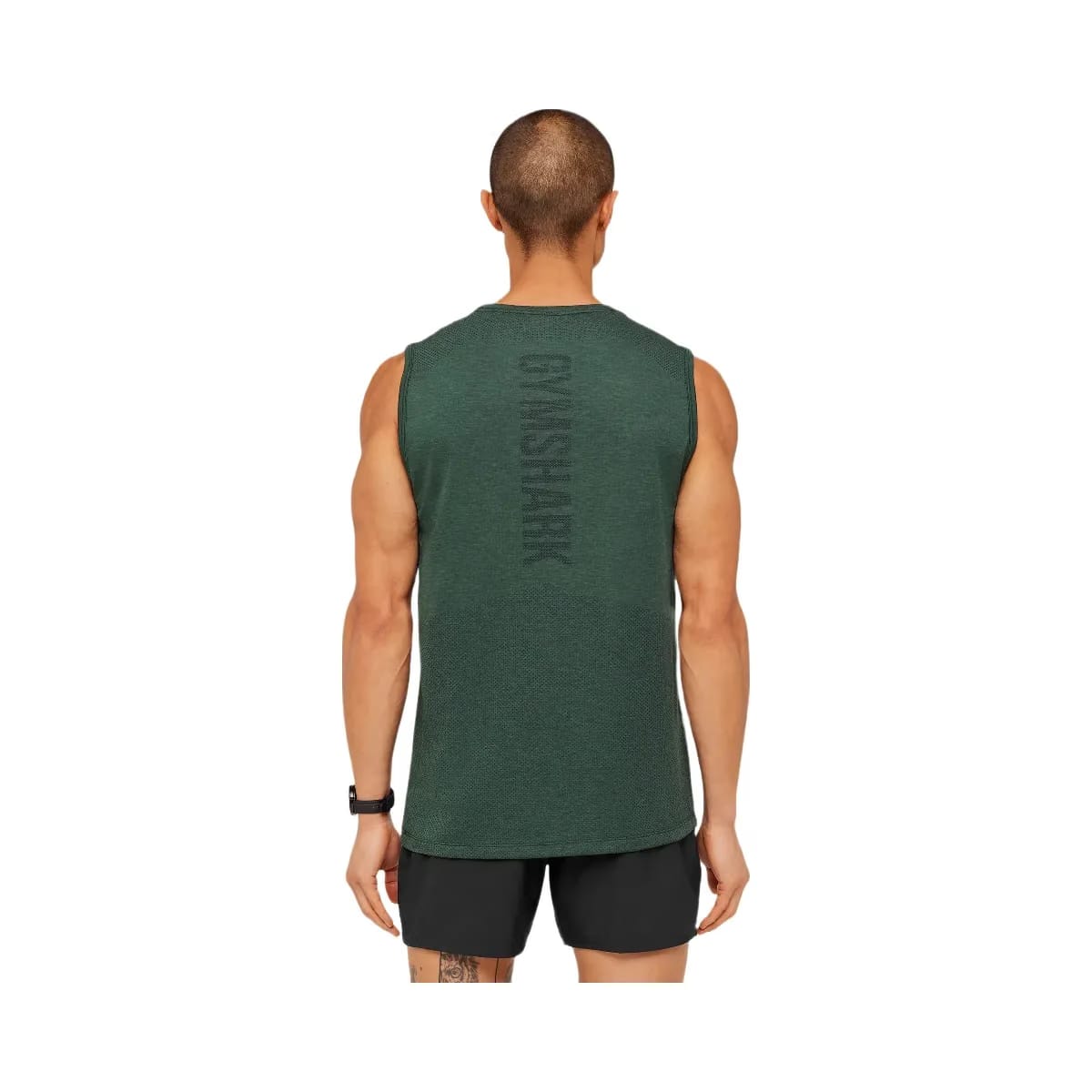 Gymshark Lightweight Seamless Tank "GS Victory Green Marl"