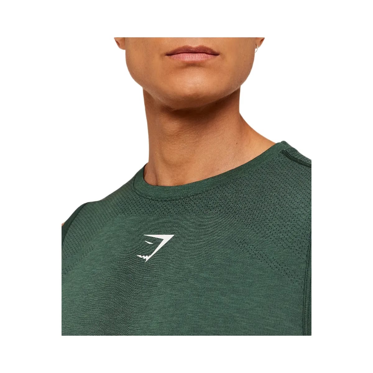 Gymshark Lightweight Seamless Tank "GS Victory Green Marl"