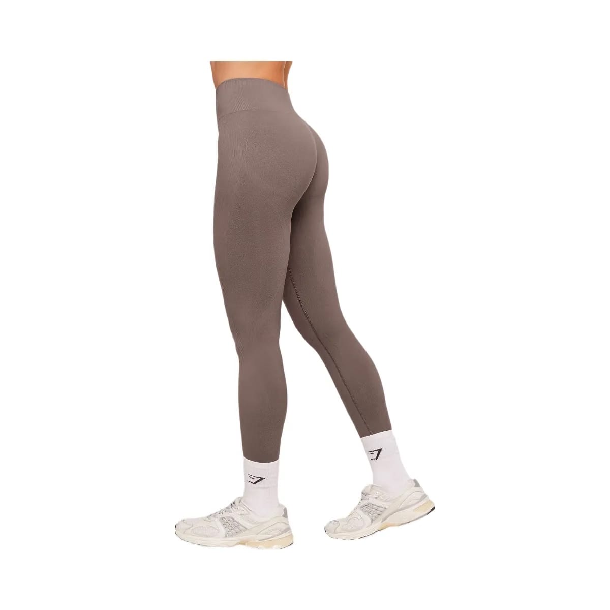 Gymshark Poise Seamless Leggings "Cool Brown"