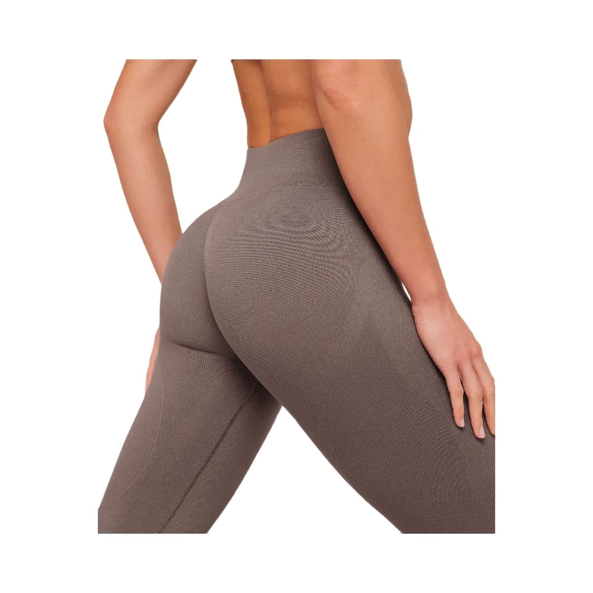 Gymshark Poise Seamless Leggings "Cool Brown"