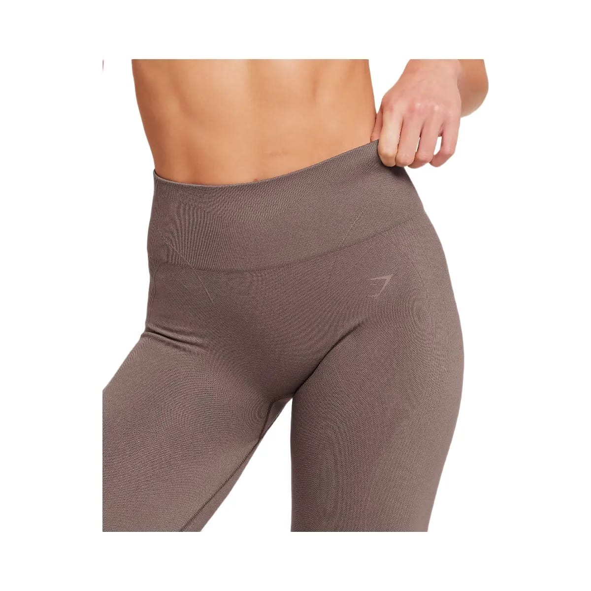 Gymshark Poise Seamless Leggings "Cool Brown"