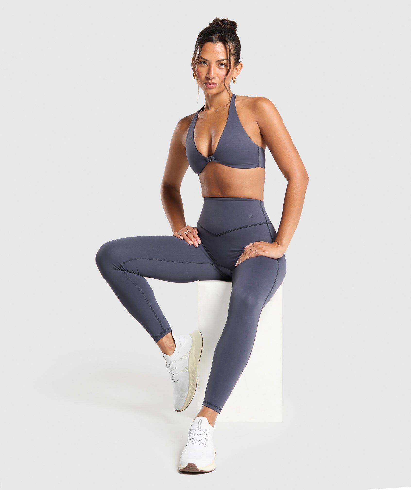 Gymshark Elevate Sports Bra - Heavy Blue