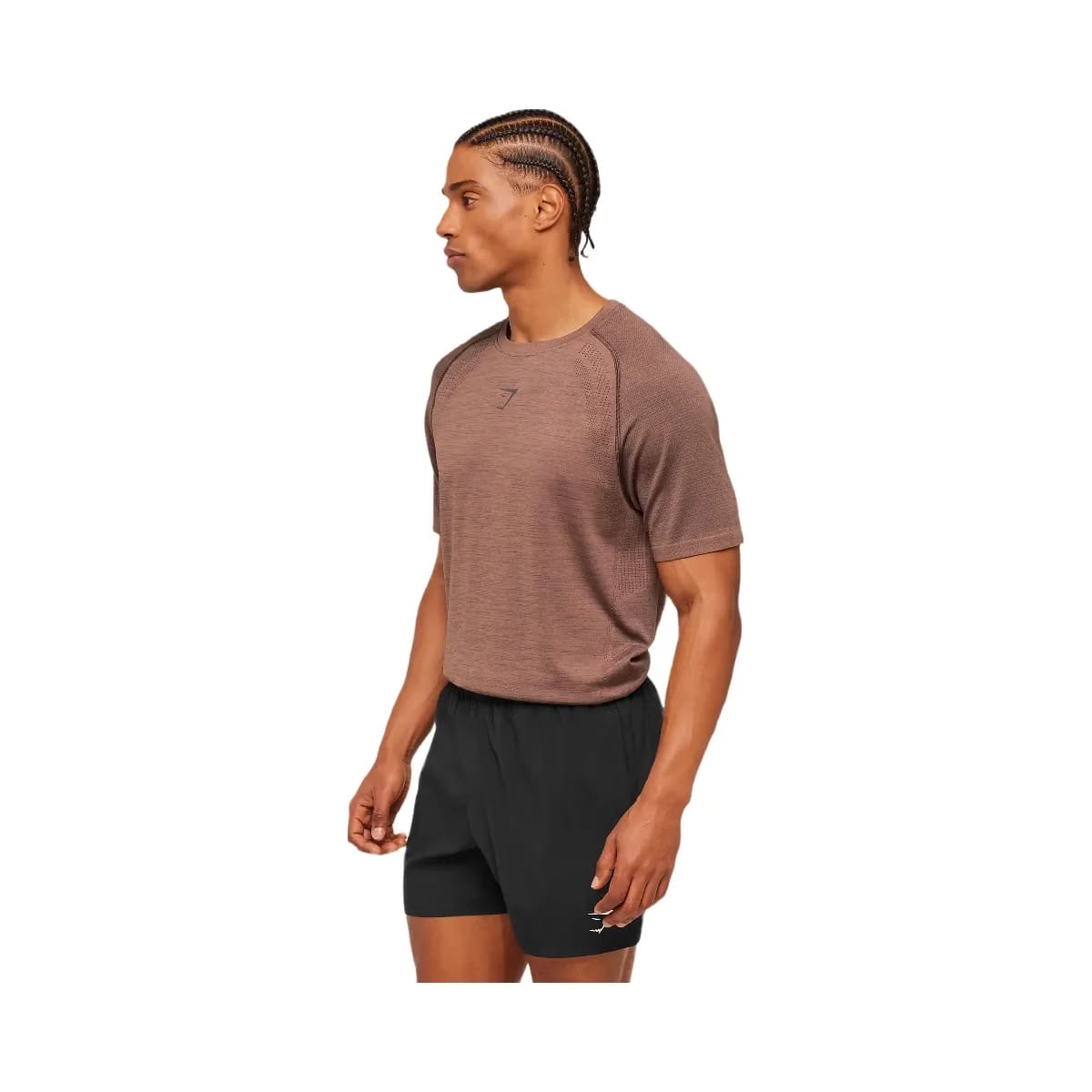 Gymshark Versatile Seamless T-Shirt "Taupe Brown Cool Brown"
