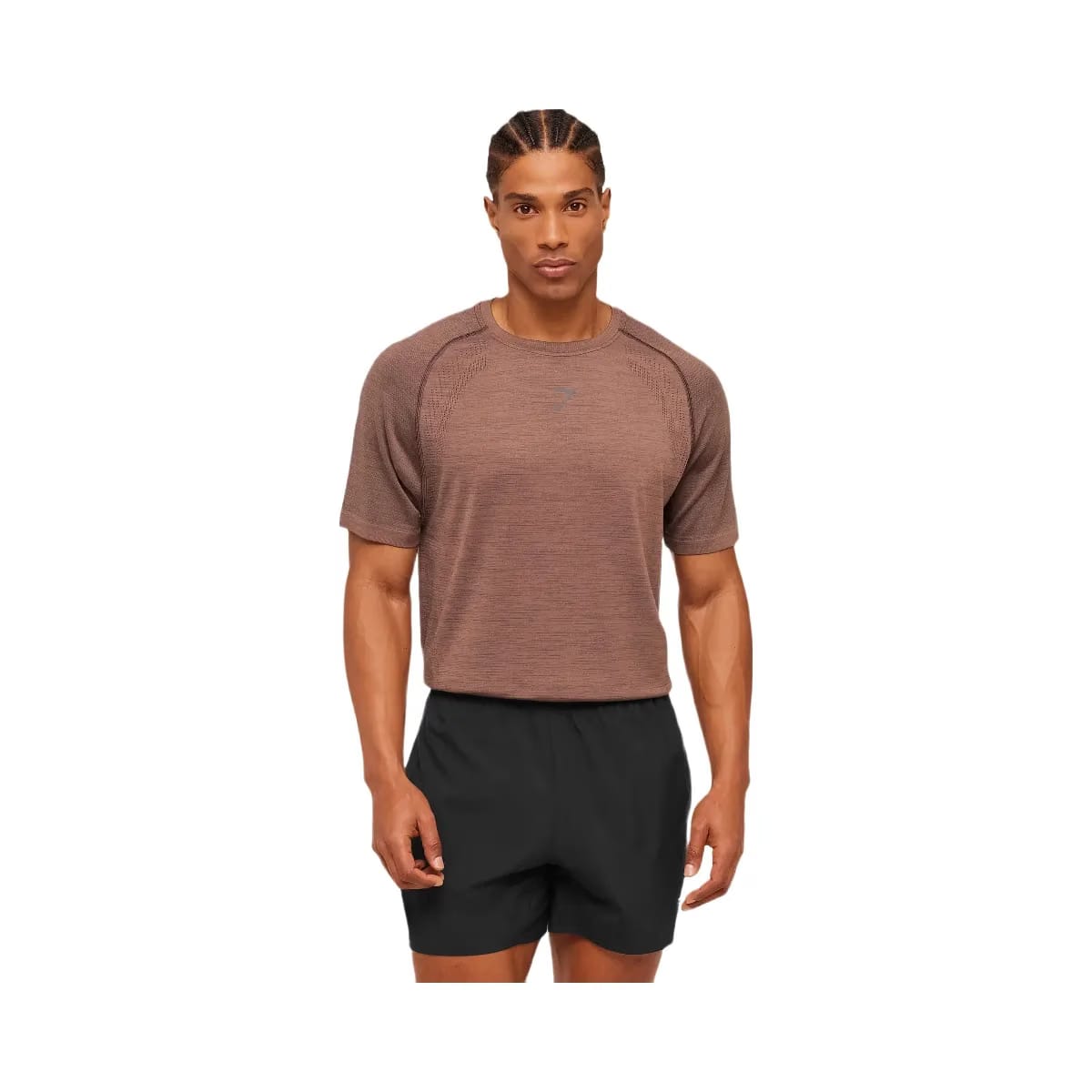 Gymshark Versatile Seamless T-Shirt "Taupe Brown Cool Brown"
