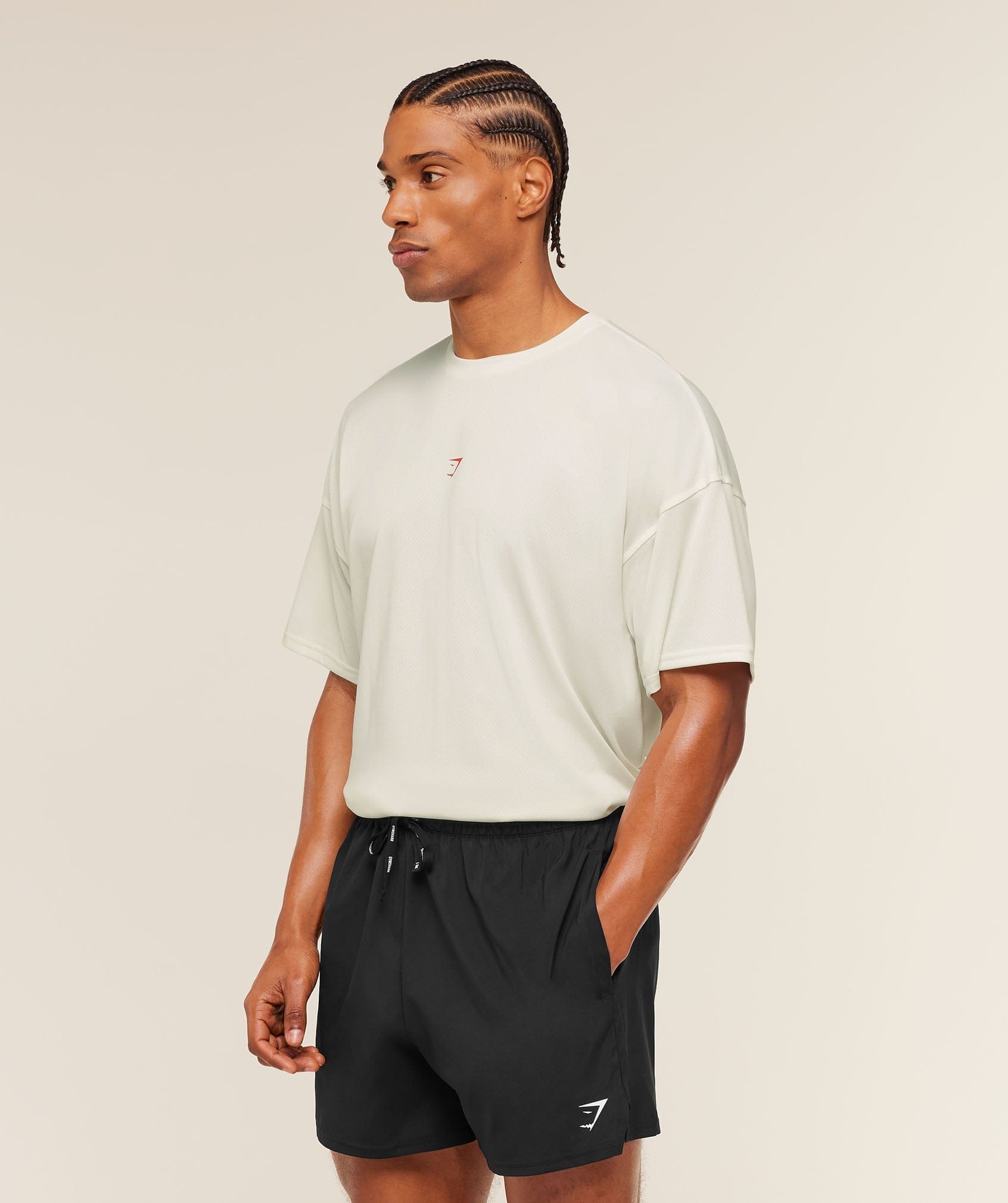 Gymshark Gscc Graphic T-Shirt Soft White