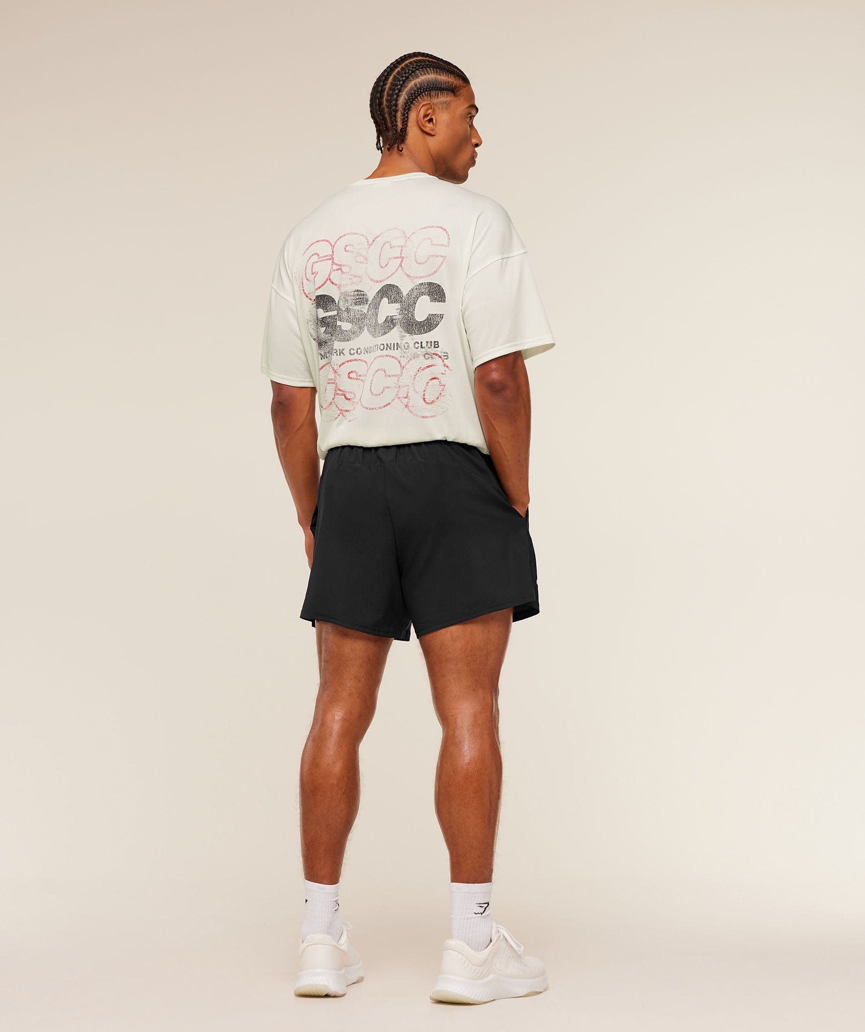 Gymshark Gscc Graphic T-Shirt Soft White