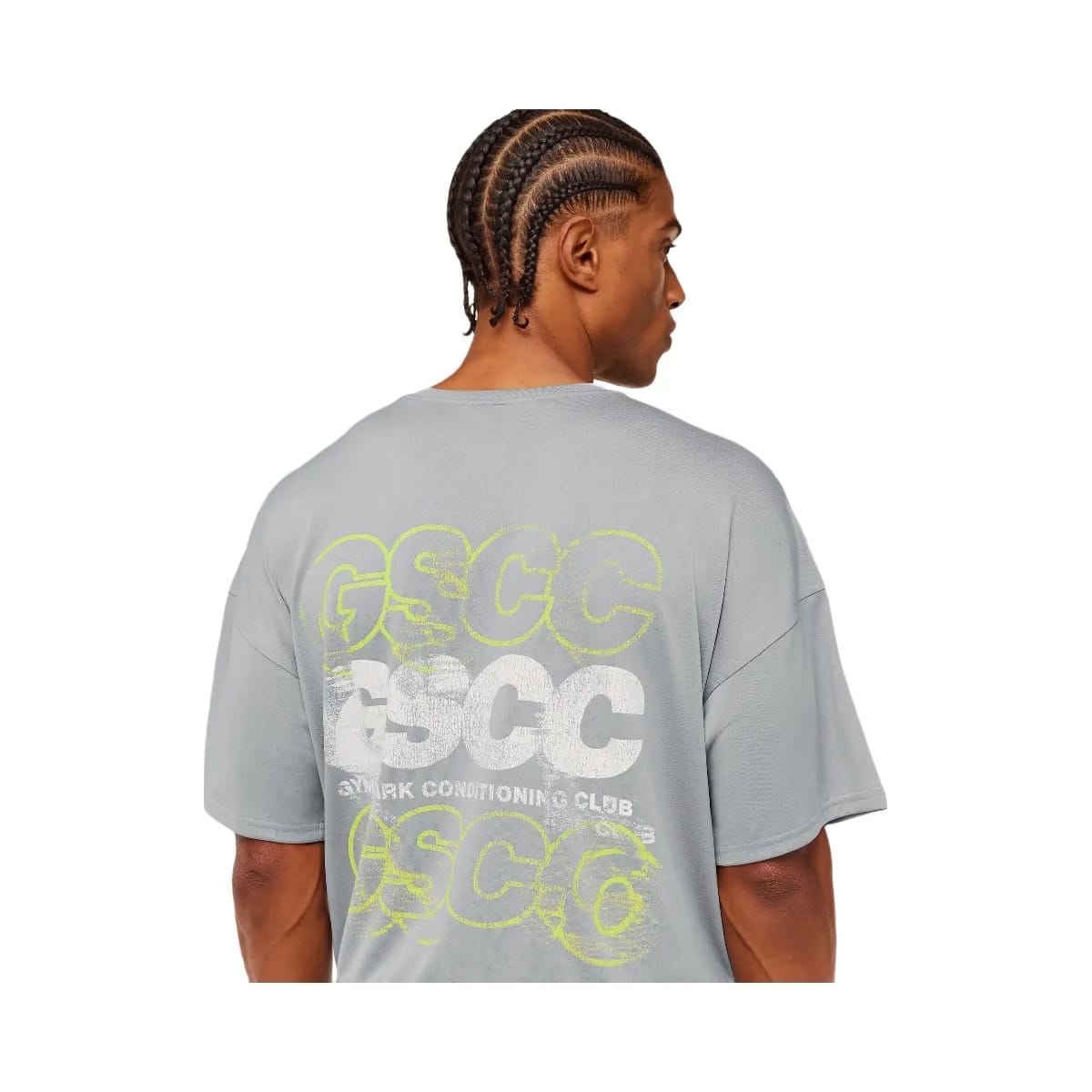 Gymshark Gscc Graphic T-Shirt Denim Grey