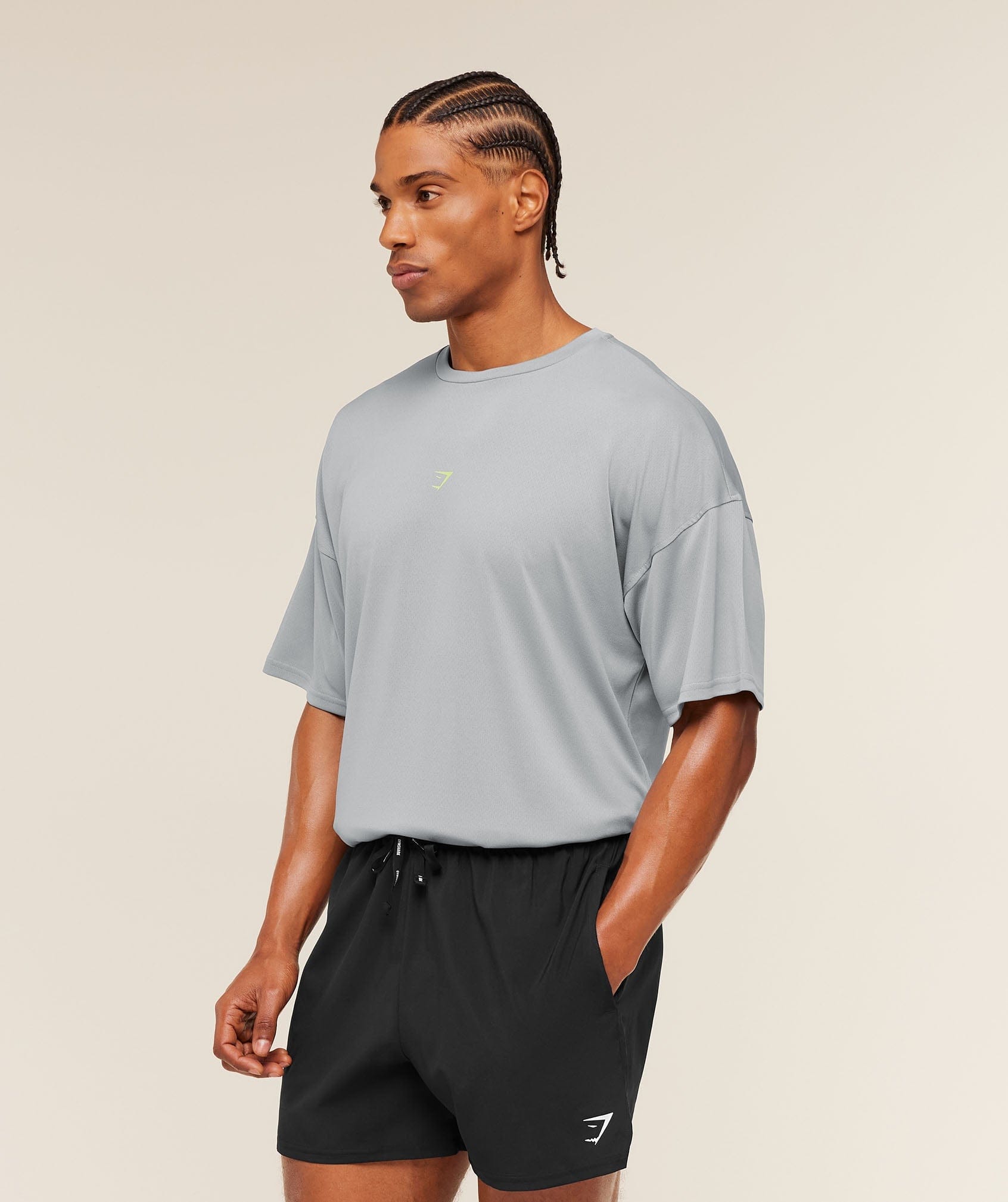 Gymshark Gscc Graphic T-Shirt Denim Grey