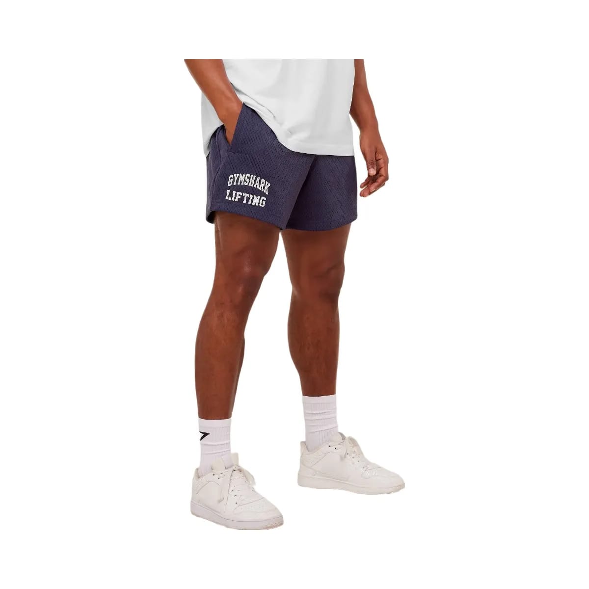 Gymshark Lifting Mesh 5" Shorts "Midnight Purple"