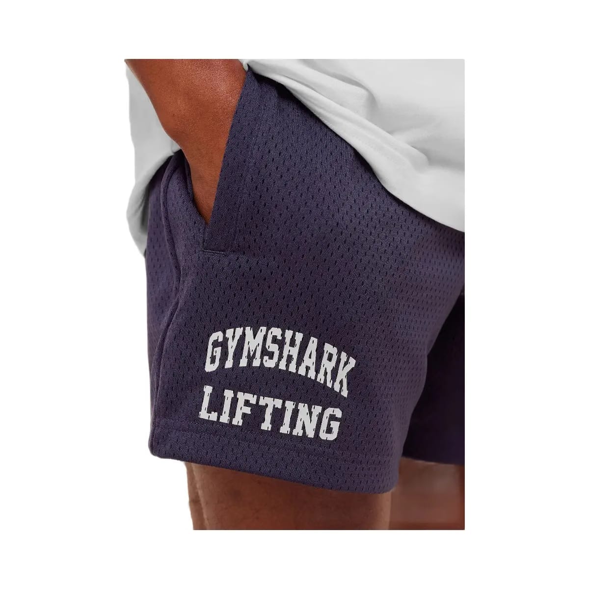 Gymshark Lifting Mesh 5" Shorts "Midnight Purple"