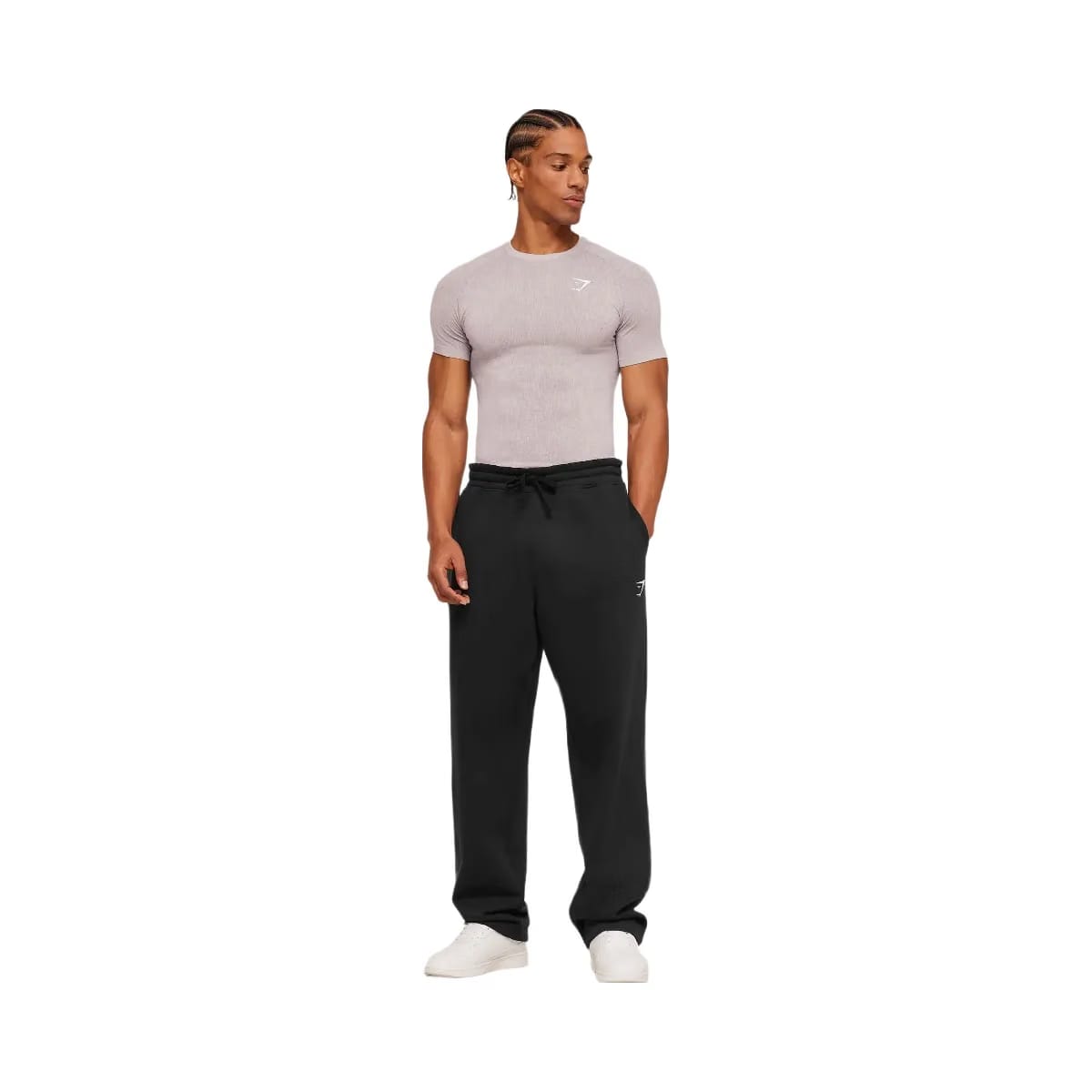 Gymshark Geo Seamless Grid T-Shirt "Dawn Purple Dusk Purple"