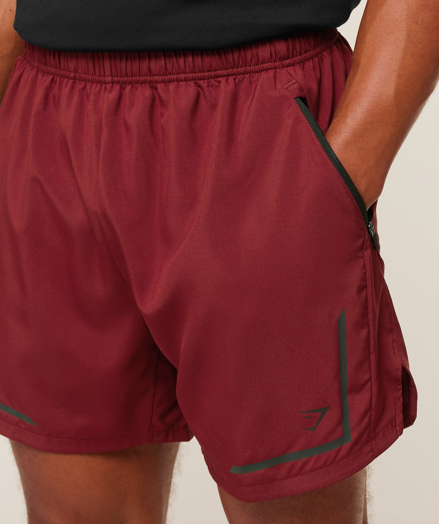 Gymshark Movement Sport 5" Shorts Sets Red