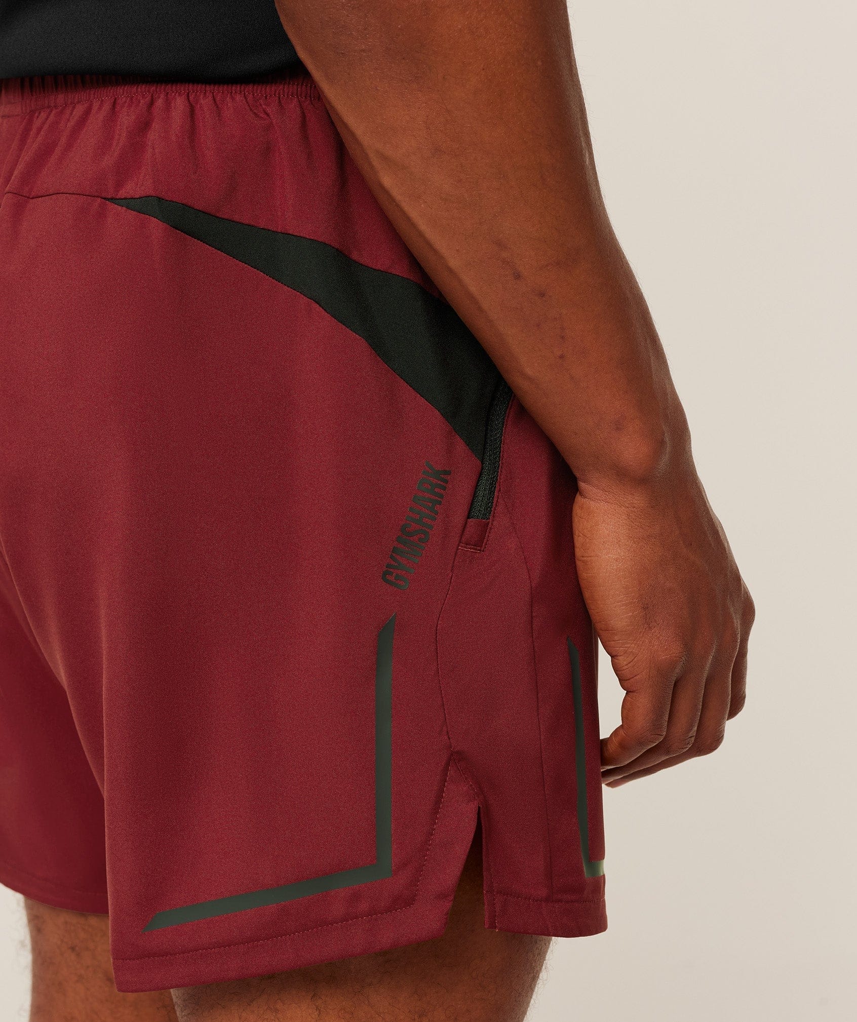 Gymshark Movement Sport 5" Shorts Sets Red