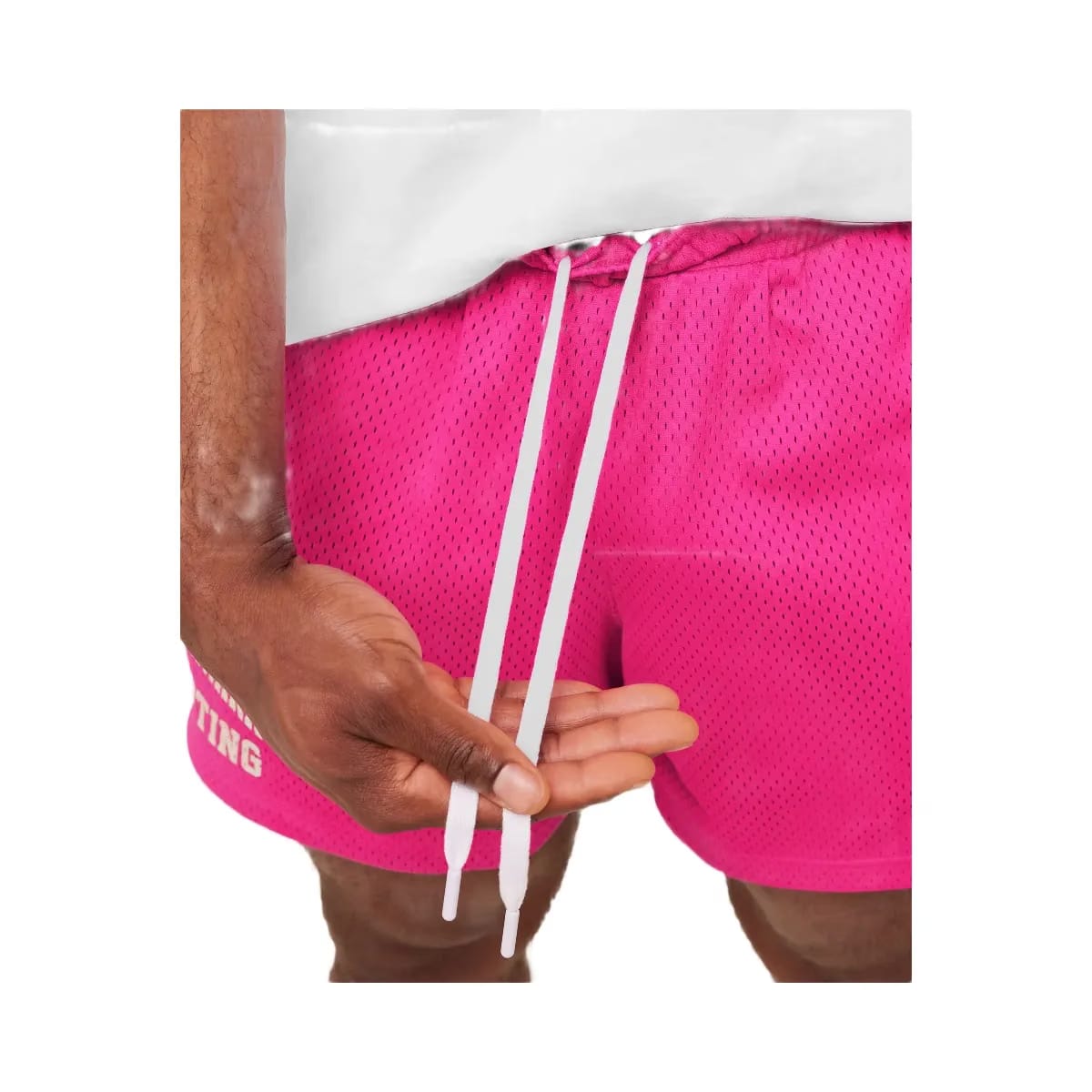 Gymshark Lifting Mesh 5" Shorts Super-Set Pink