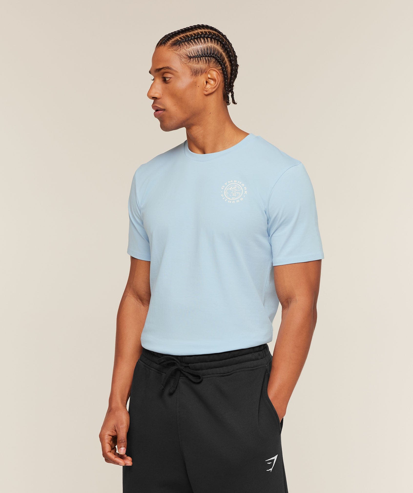 Gymshark Legacy T-Shirt Chilled Blue