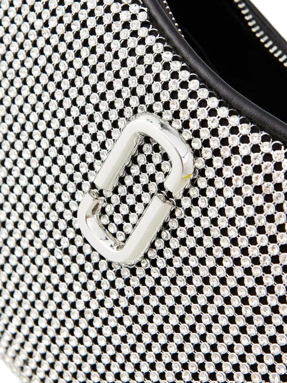 small The Curve crystal-embelishmend logo-detail shoulder bag