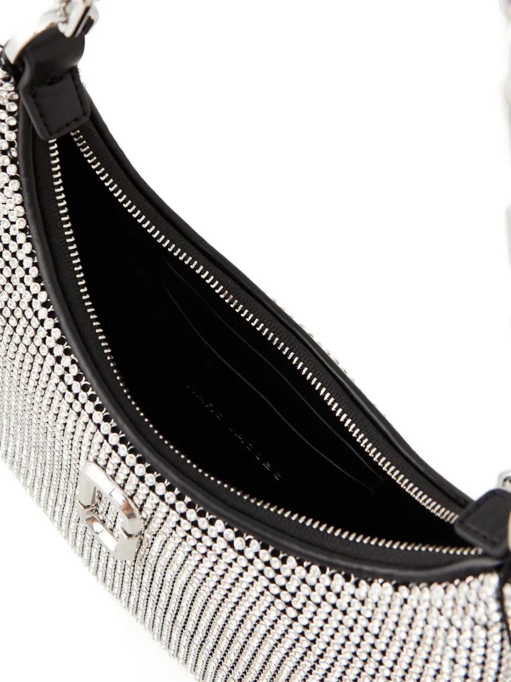 small The Curve crystal-embelishmend logo-detail shoulder bag