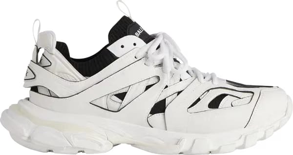 Balenciaga Track Sock Sneaker 'White Black'