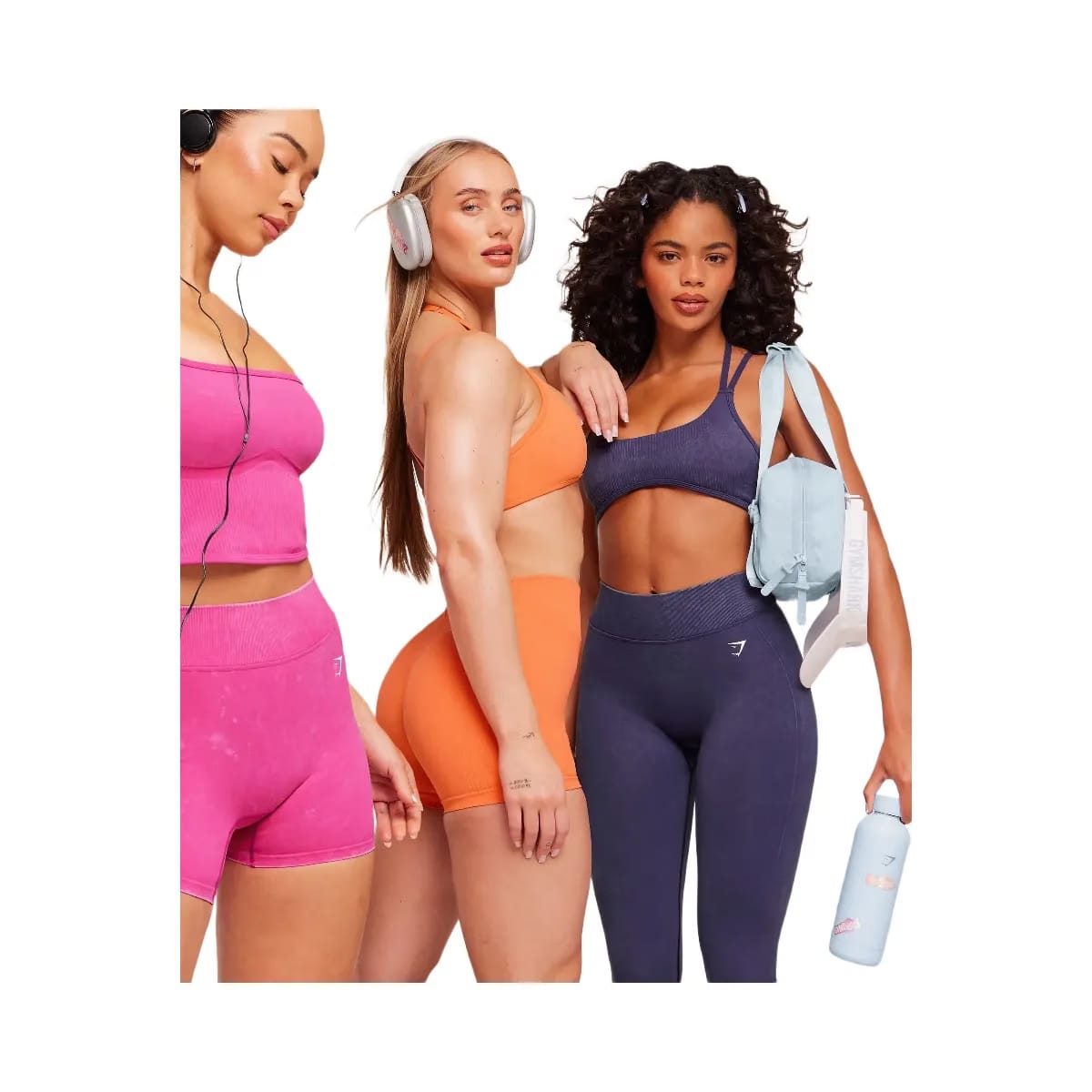 Gymshark x Bratz Light Support Sports Bra "Indigo Purple Wash"