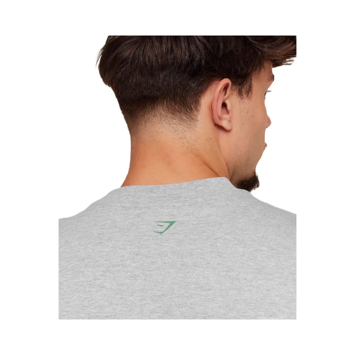 Gymshark Training Graphic T-Shirt "Light Grey Core Marl"