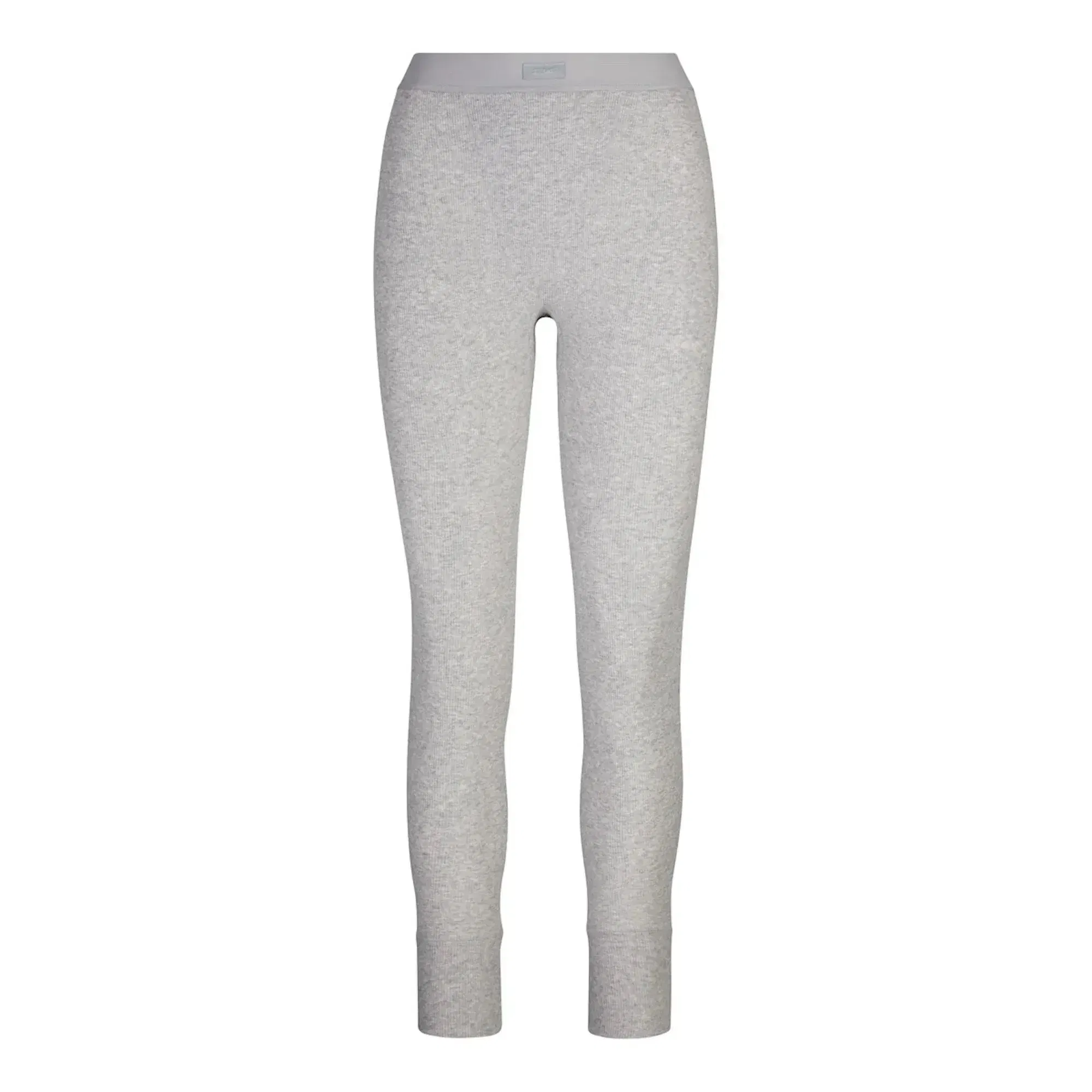 Skims Cotton Rib Legging Light Heather Grey