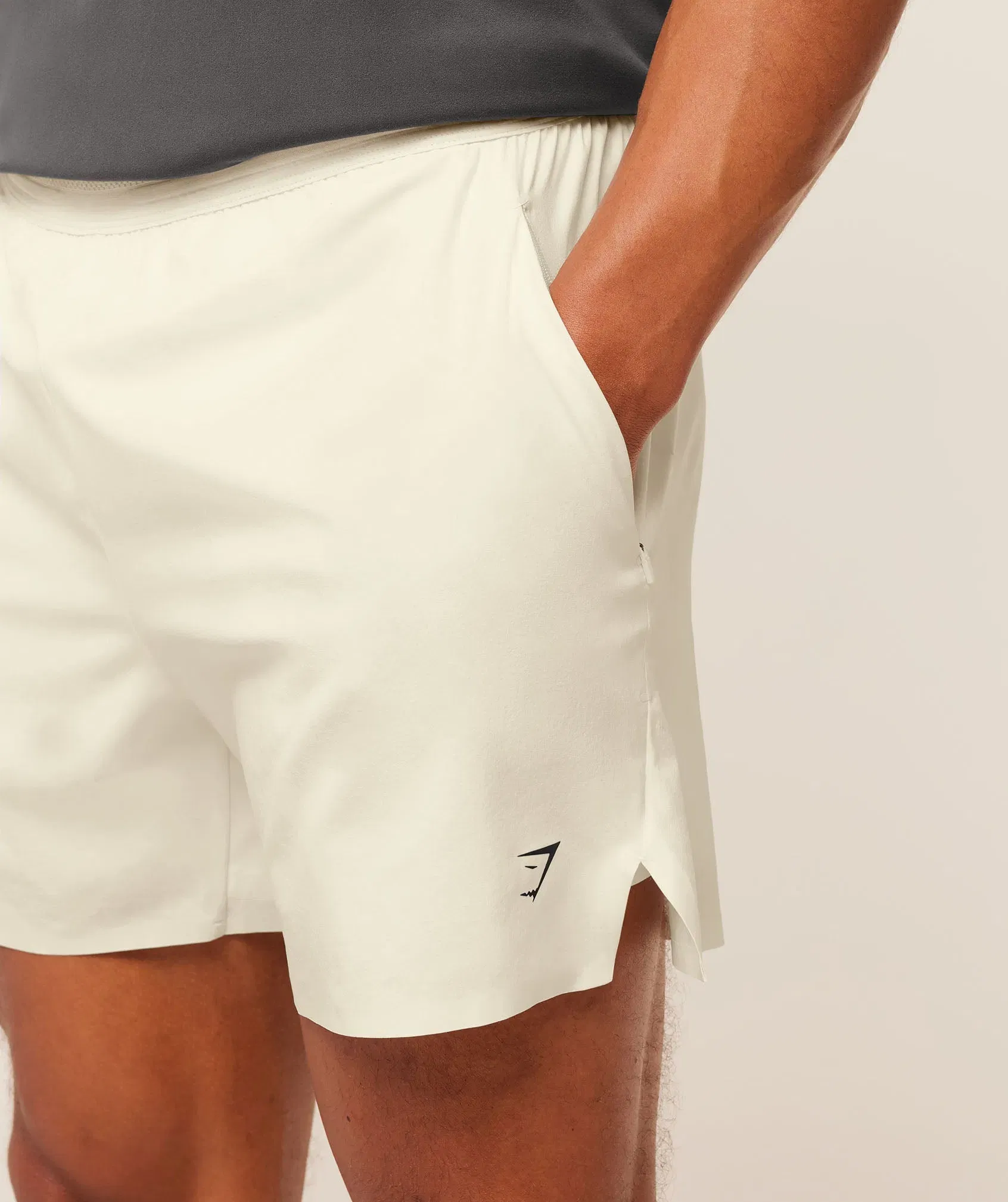 Gymshark Evolve 5" Short Soft White