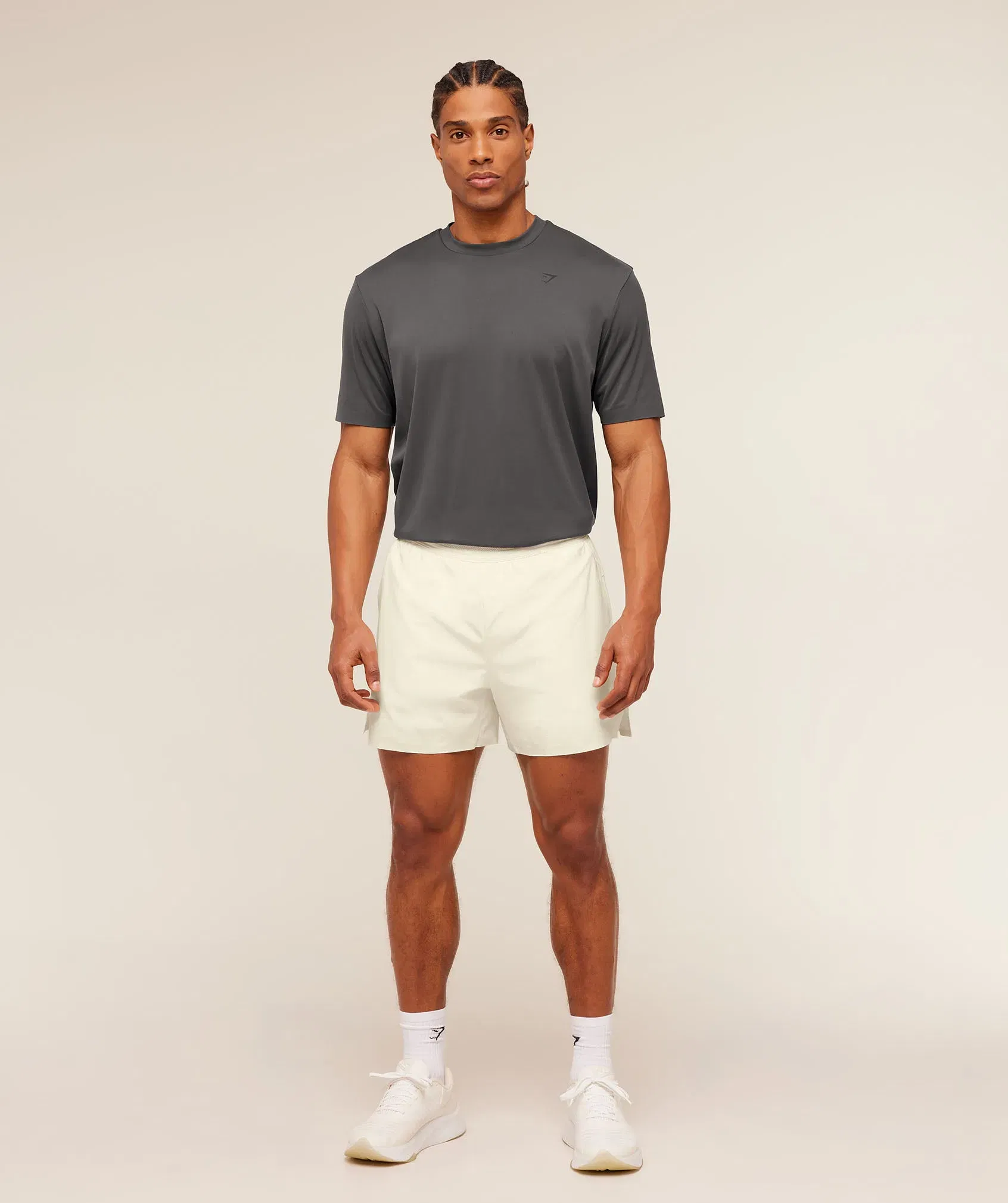 Gymshark Evolve 5" Short Soft White