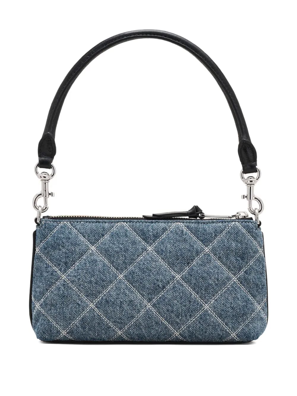 The Quilted Denim Utility cross body bag