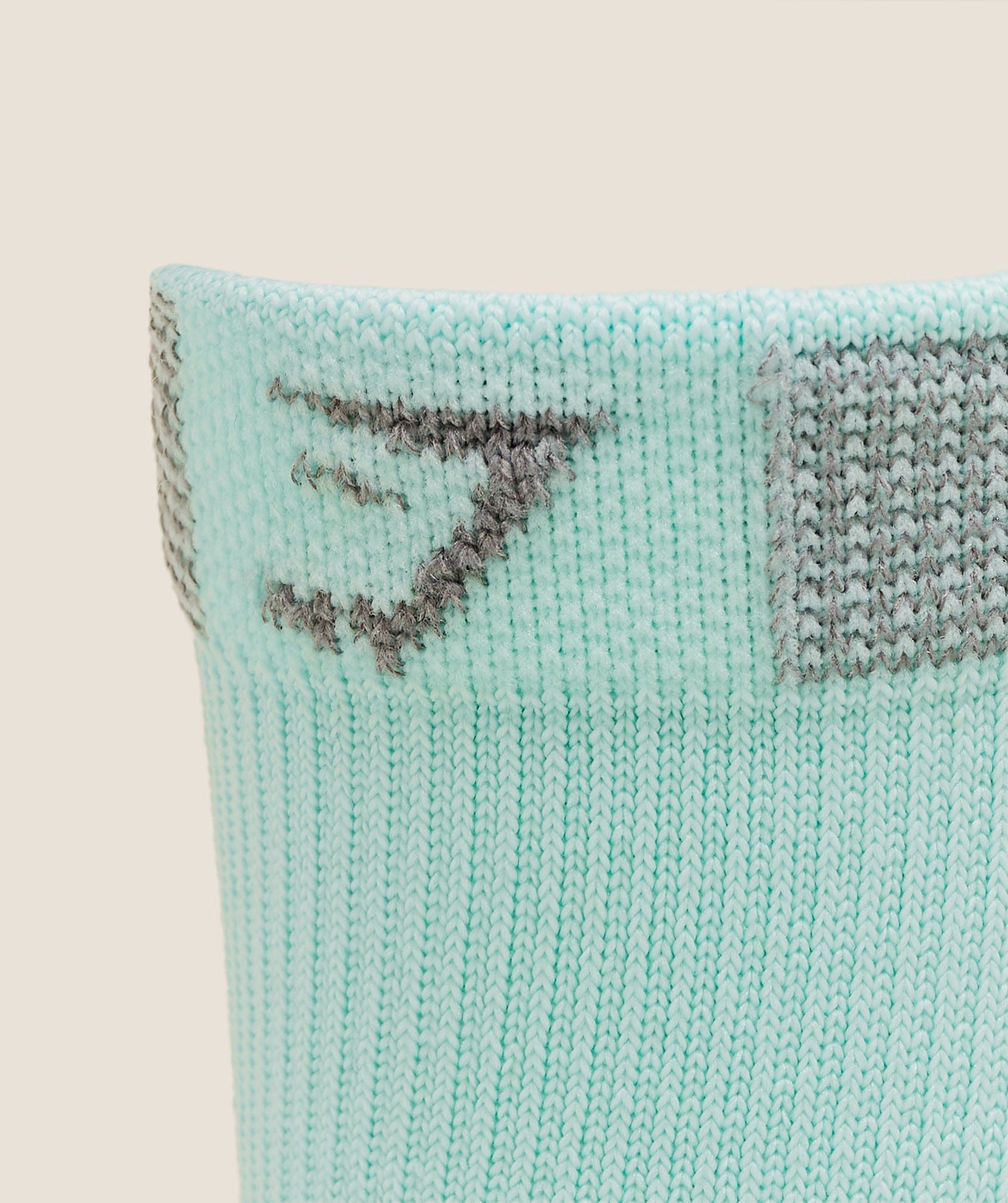 Gymshark Running Elite Crew Sock Single Pop Turquoise