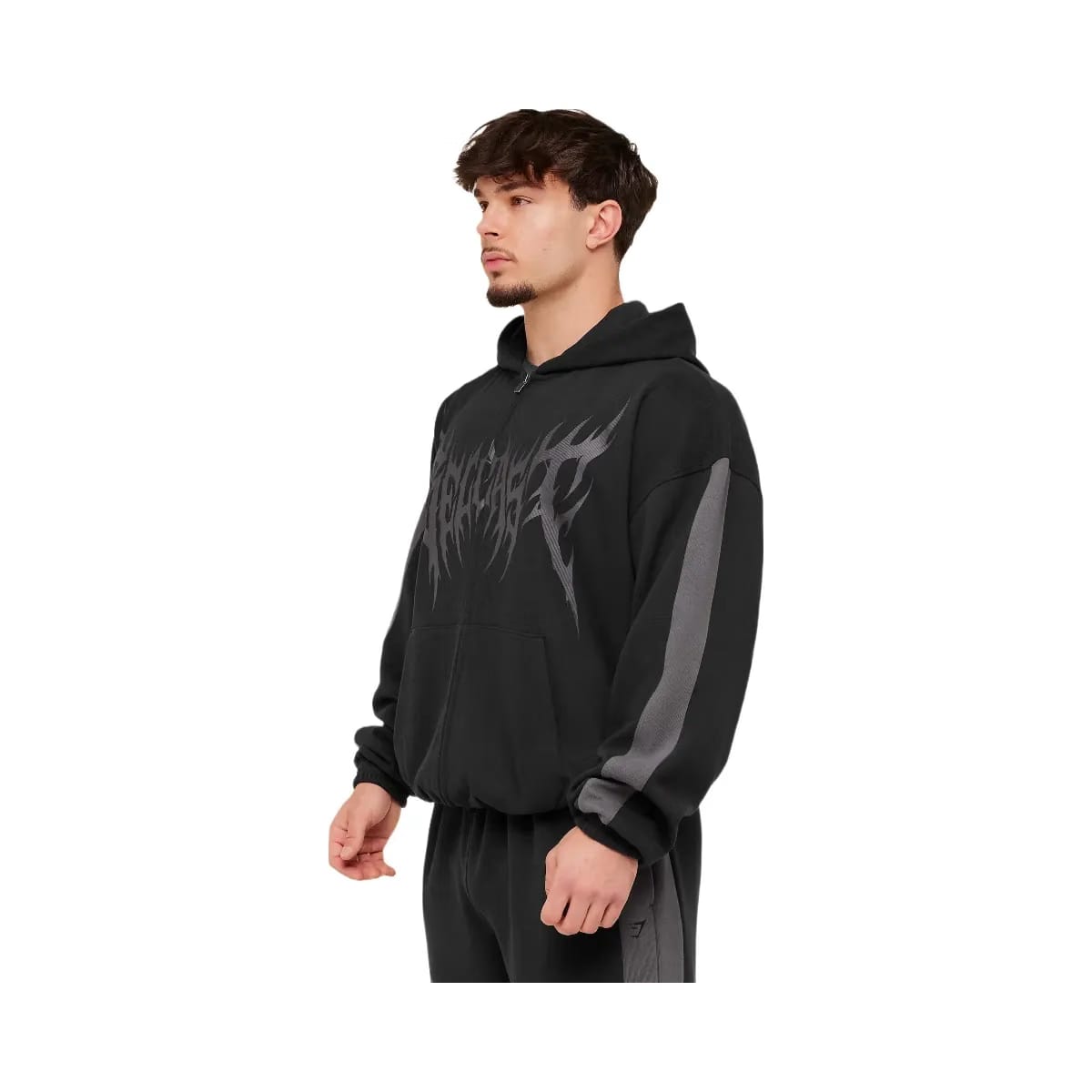 Gymshark x Carlos Belcast Zip Up Hoodie "GS Black"